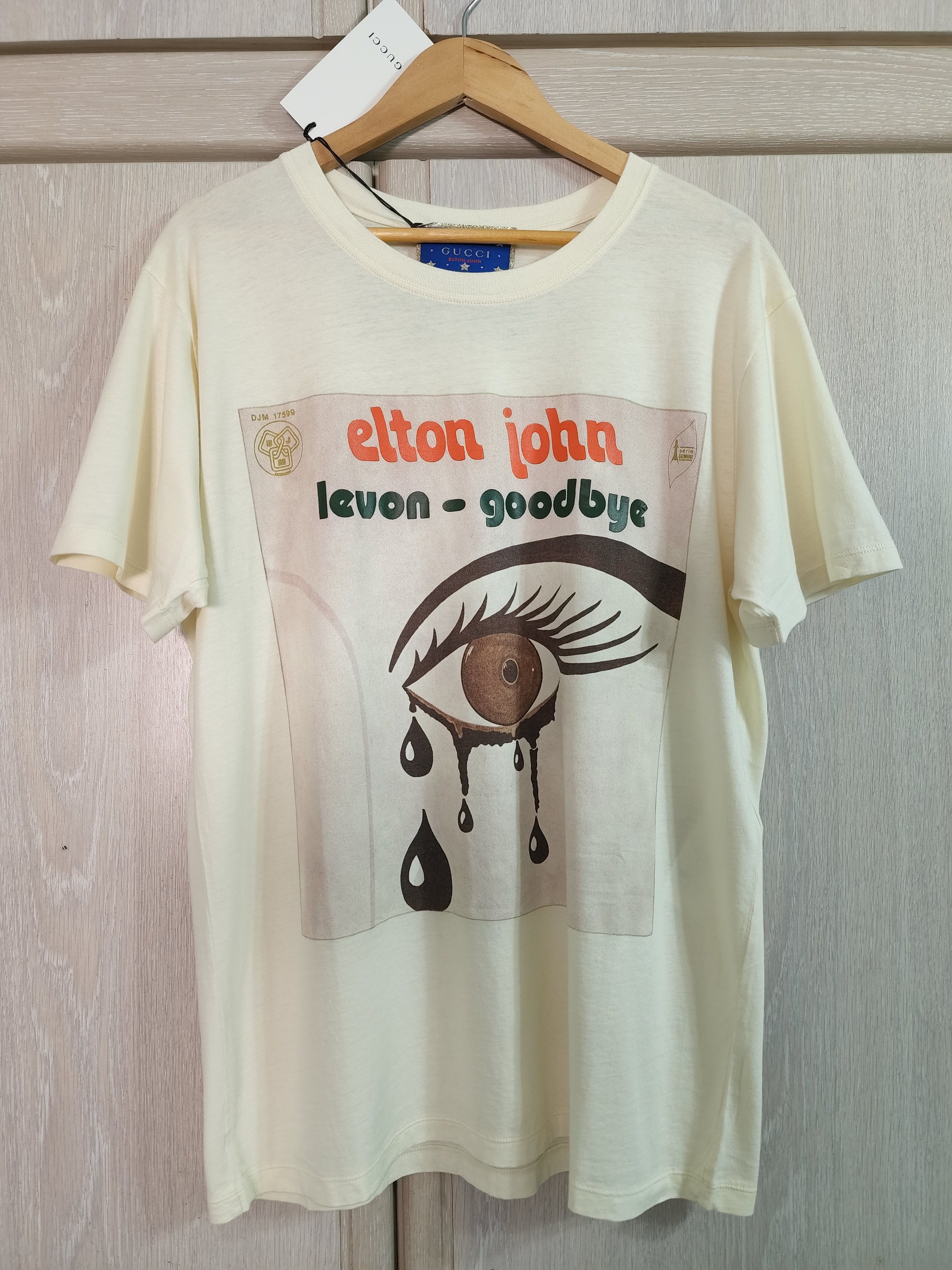 GUCCI ELTON JOHN LEVON-GOODBYE TEE – OBTAIND