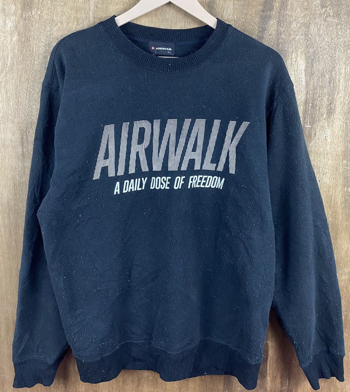 Airwalk Black Airwalk vintage skaters Sweatshirt #Z030 Size US M / EU 48-50 / 2 - 2 Thumbnail