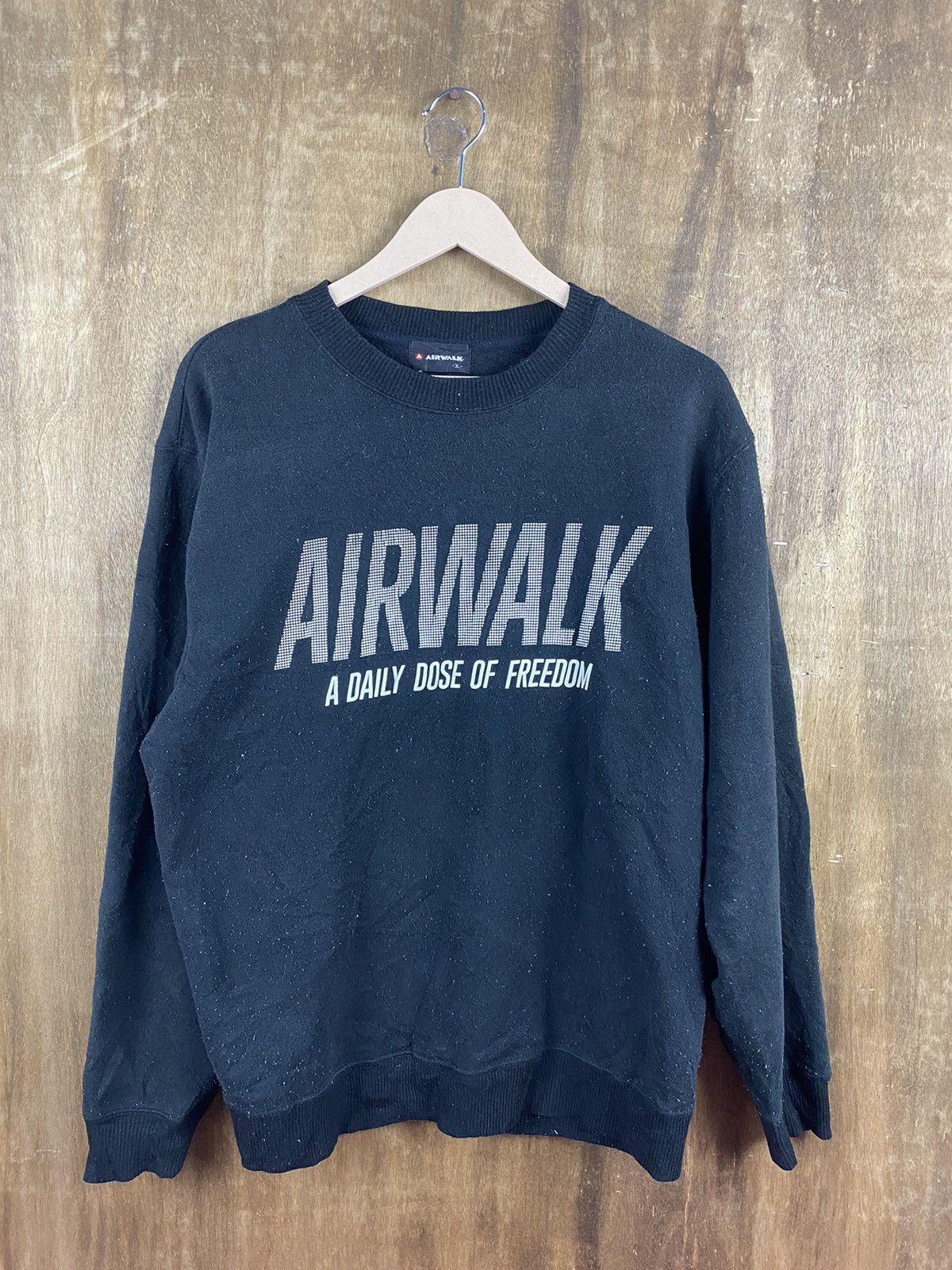Airwalk Black Airwalk vintage skaters Sweatshirt #Z030 Size US M / EU 48-50 / 2 - 1 Thumbnail