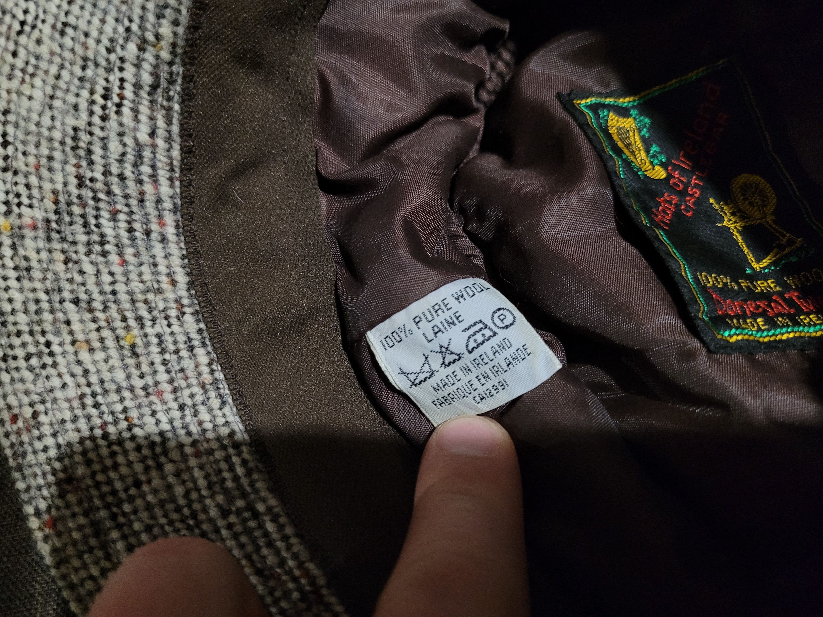 Donegal Tweed Very rare vintage hats of Ireland Castlebar Donegal tweed Size ONE SIZE - 7 Thumbnail