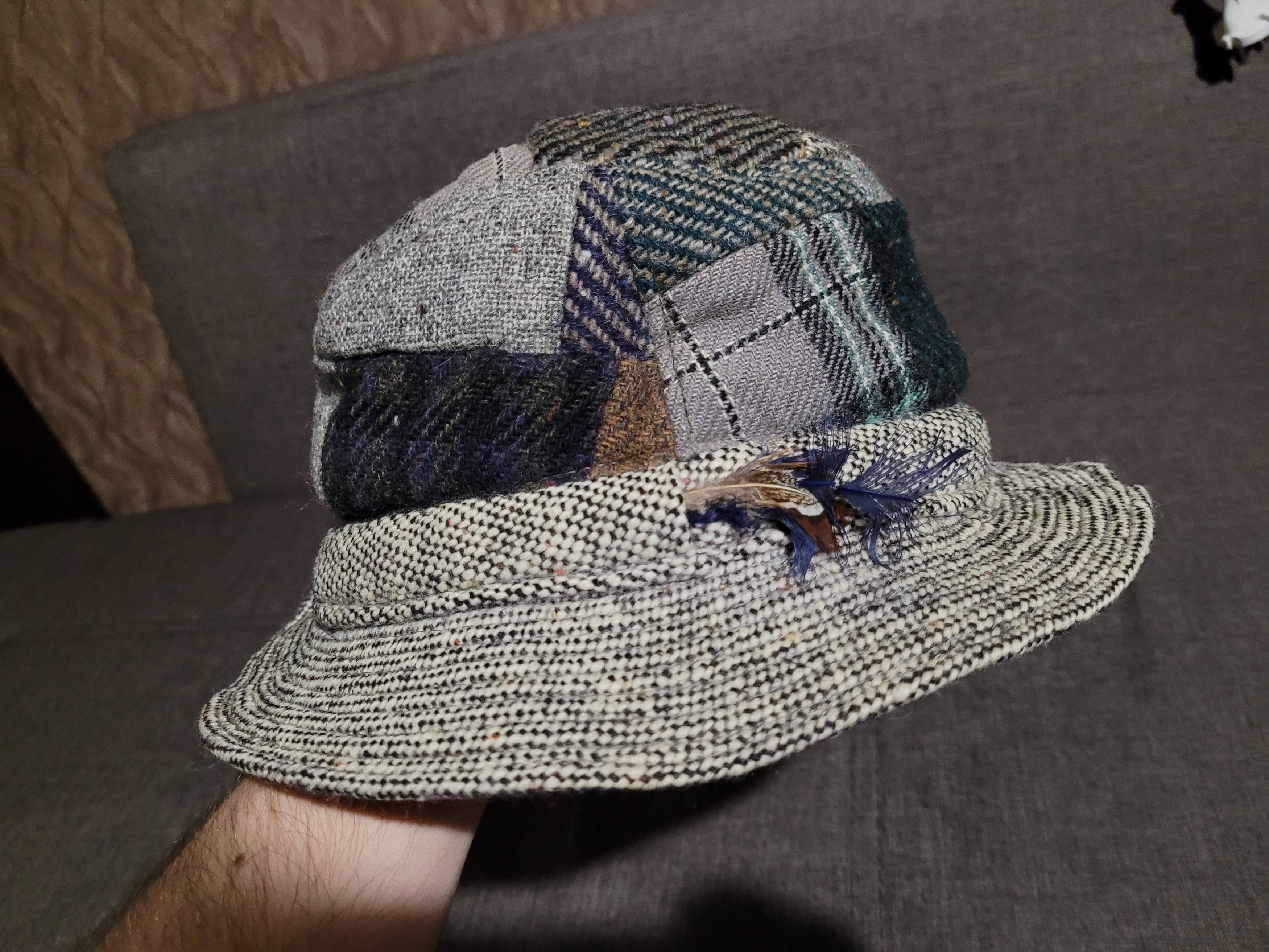 Donegal Handcraft Donegal Tweed Tweed Very rare vintage hats of Ireland Castlebar Donegal tweed Grailed