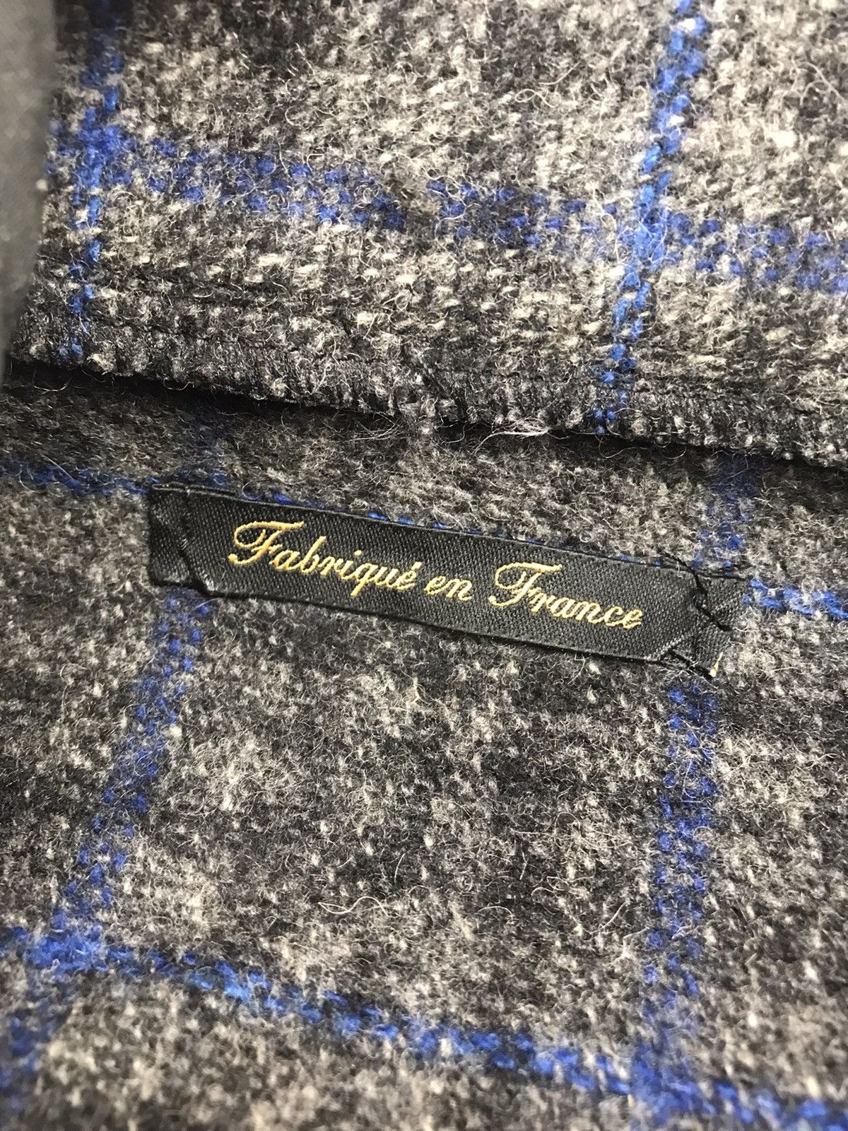Le Laboureur Le Laboureur wool tweed fit herringbone vintage coats jacket Size US M / EU 48-50 / 2 - 6 Thumbnail