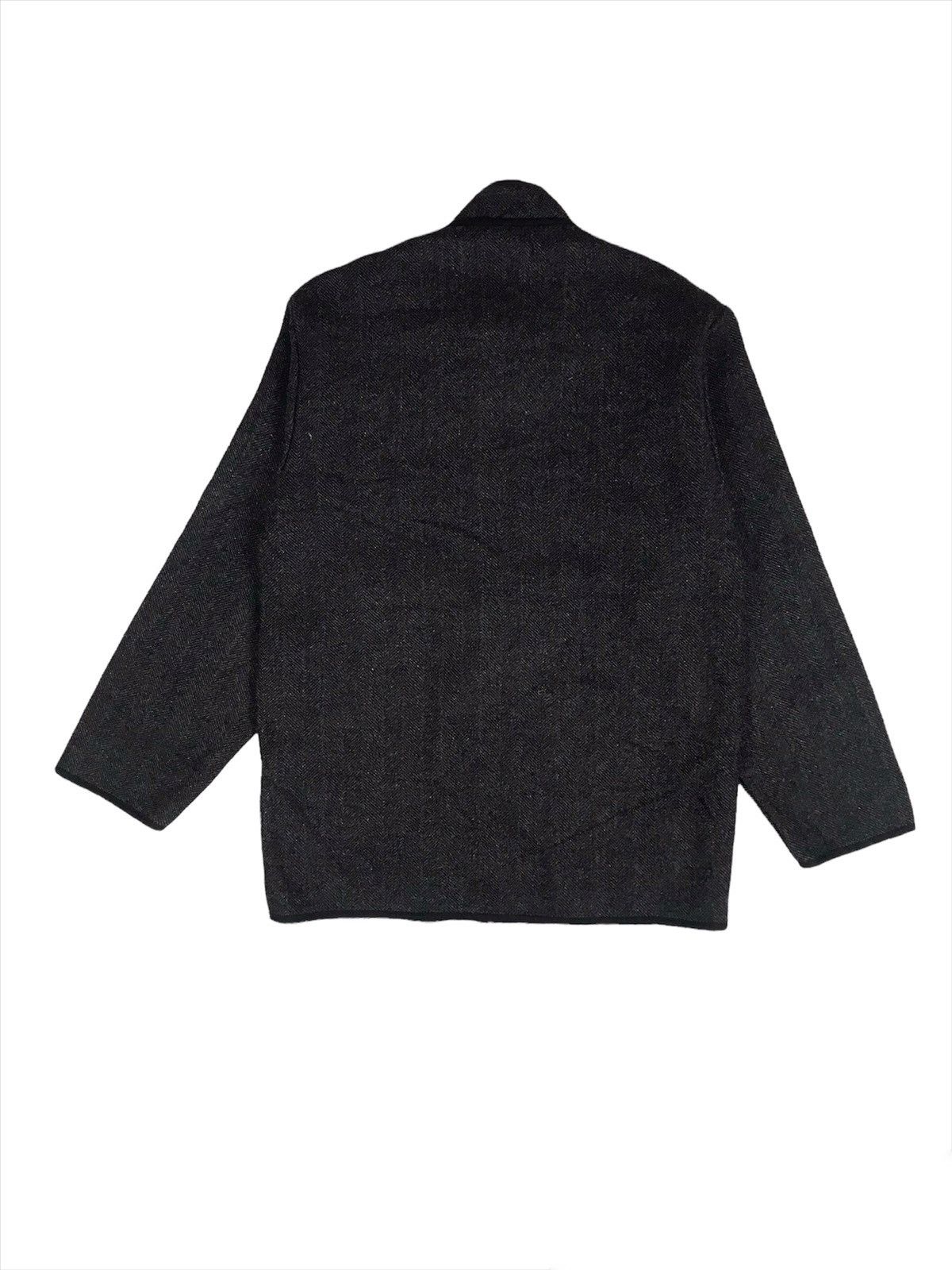Le Laboureur Le Laboureur wool tweed fit herringbone vintage coats jacket Size US M / EU 48-50 / 2 - 2 Thumbnail