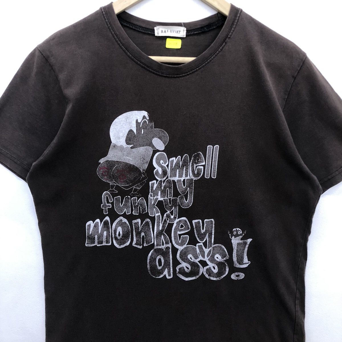 Jean-Michel Basquiat Jean Michel Basquiat Art X Crayon Shin Chan Anime Tshirt Size US M / EU 48-50 / 2 - 3 Thumbnail