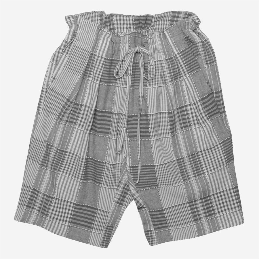Monitaly BNWT Drop Crotch Shorts - Tablecloth Patchwork 30 34 36 Size US 30 / EU 46 - 1 Thumbnail