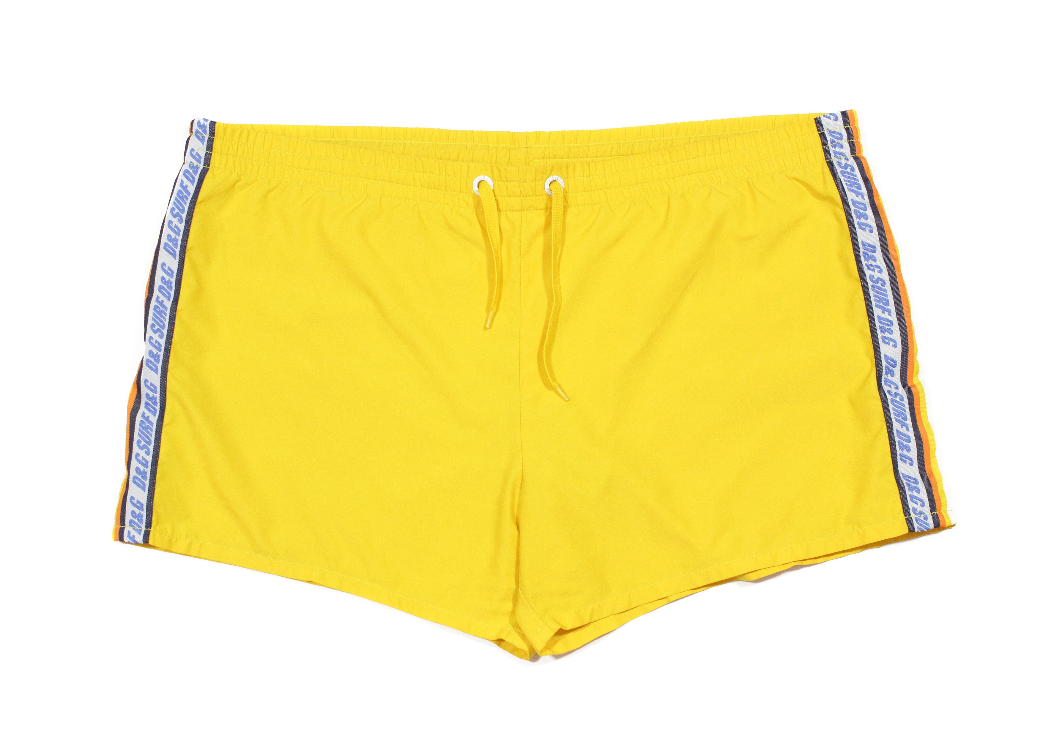 Dolce & Gabbana 90S Logo Track Swim Shorts Vintage Size US 34 / EU 50 - 1 Thumbnail