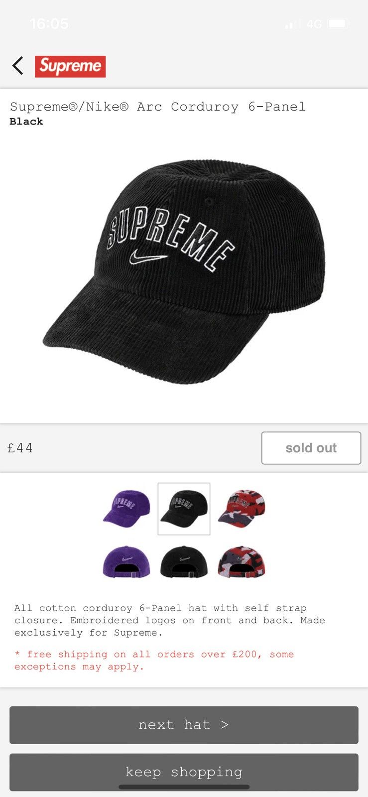 Nike 6 panel hat on sale