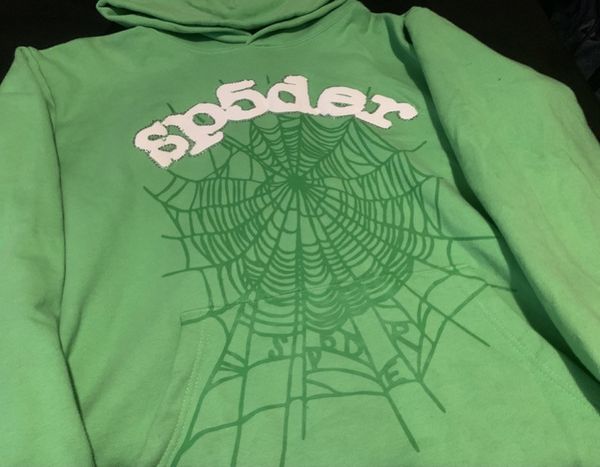 Spider Worldwide Green Sp5der Worldwide Hoodie | Grailed