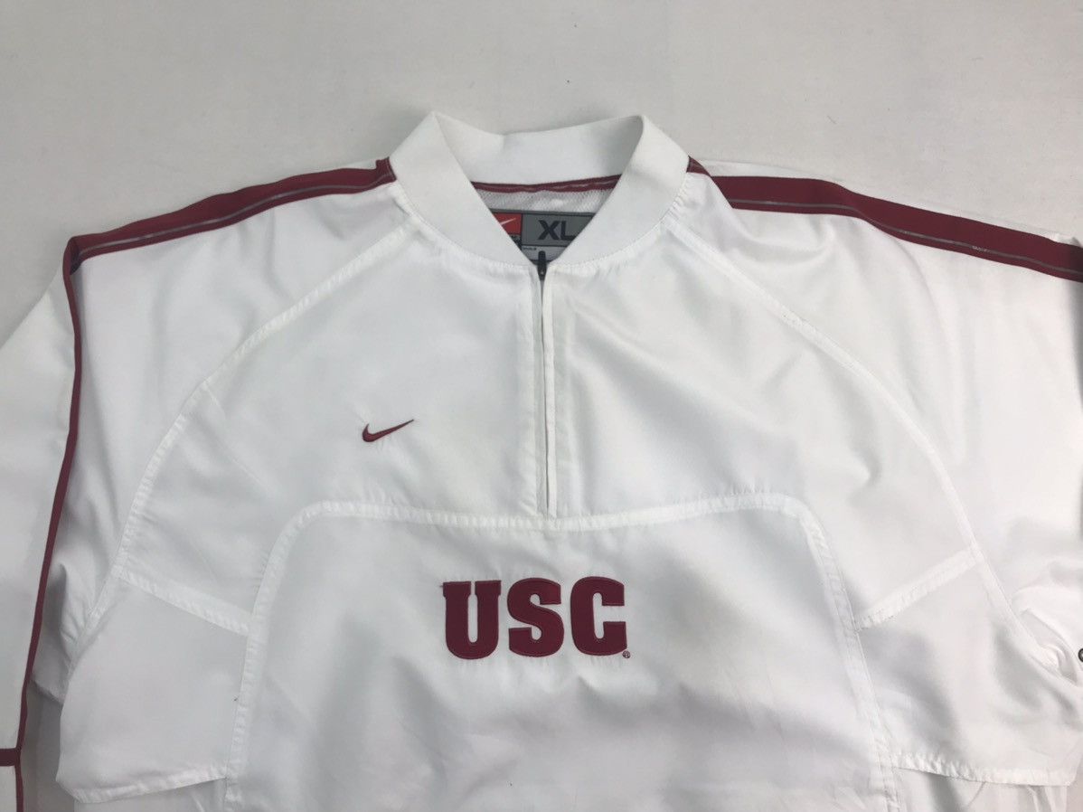 Nike Nike USC Team jacket half zipper Size US XL / EU 56 / 4 - 4 Thumbnail