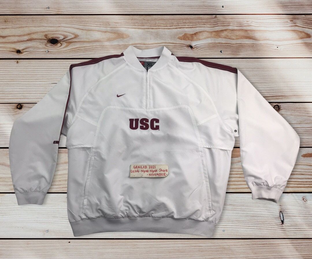 Nike Nike USC Team jacket half zipper Size US XL / EU 56 / 4 - 1 Thumbnail