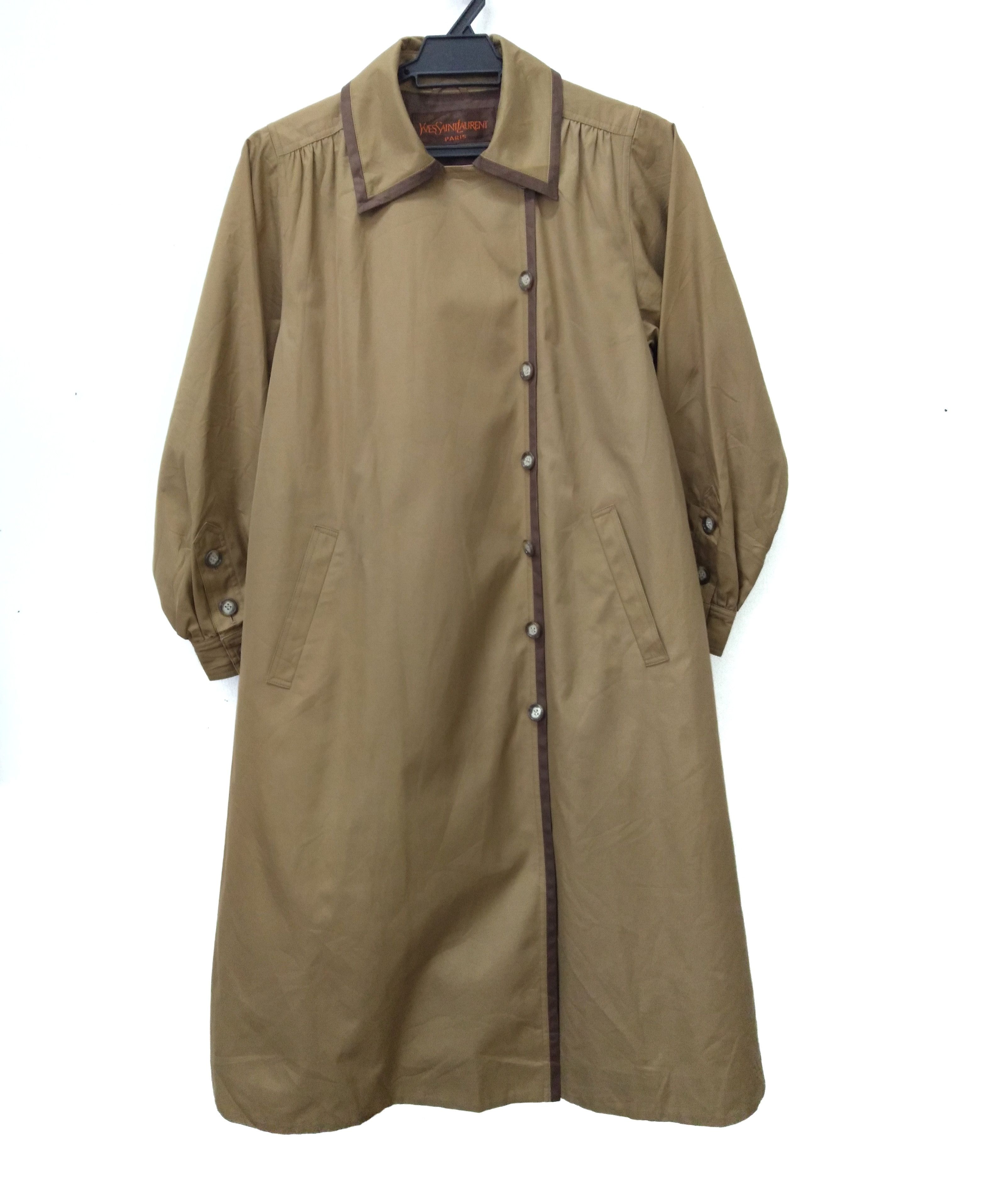 Yves Saint Laurent Long Jacket Ysl Size US M / EU 48-50 / 2 - 1 Thumbnail