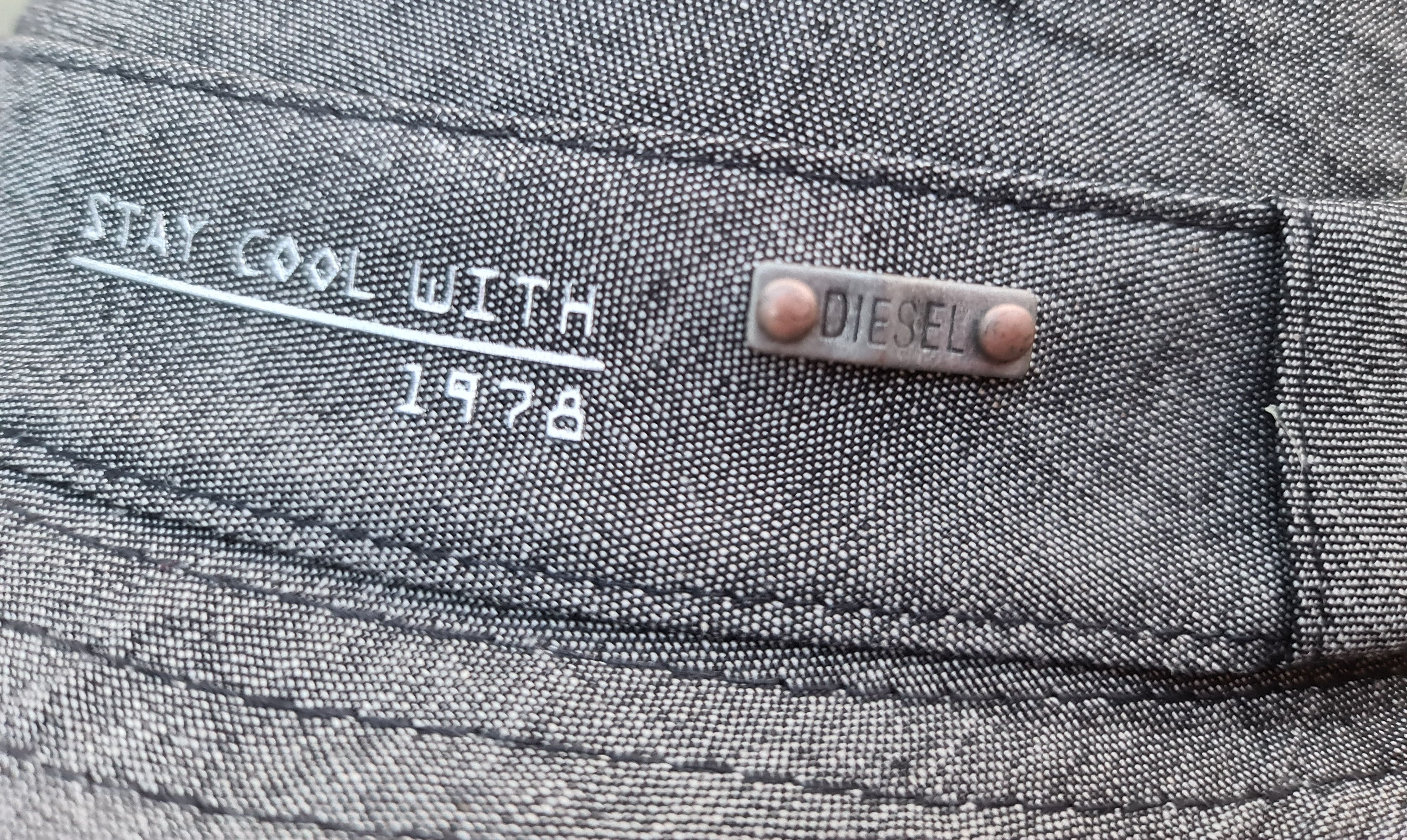 Diesel Diesel denim branded trilby hat Size ONE SIZE - 2 Thumbnail