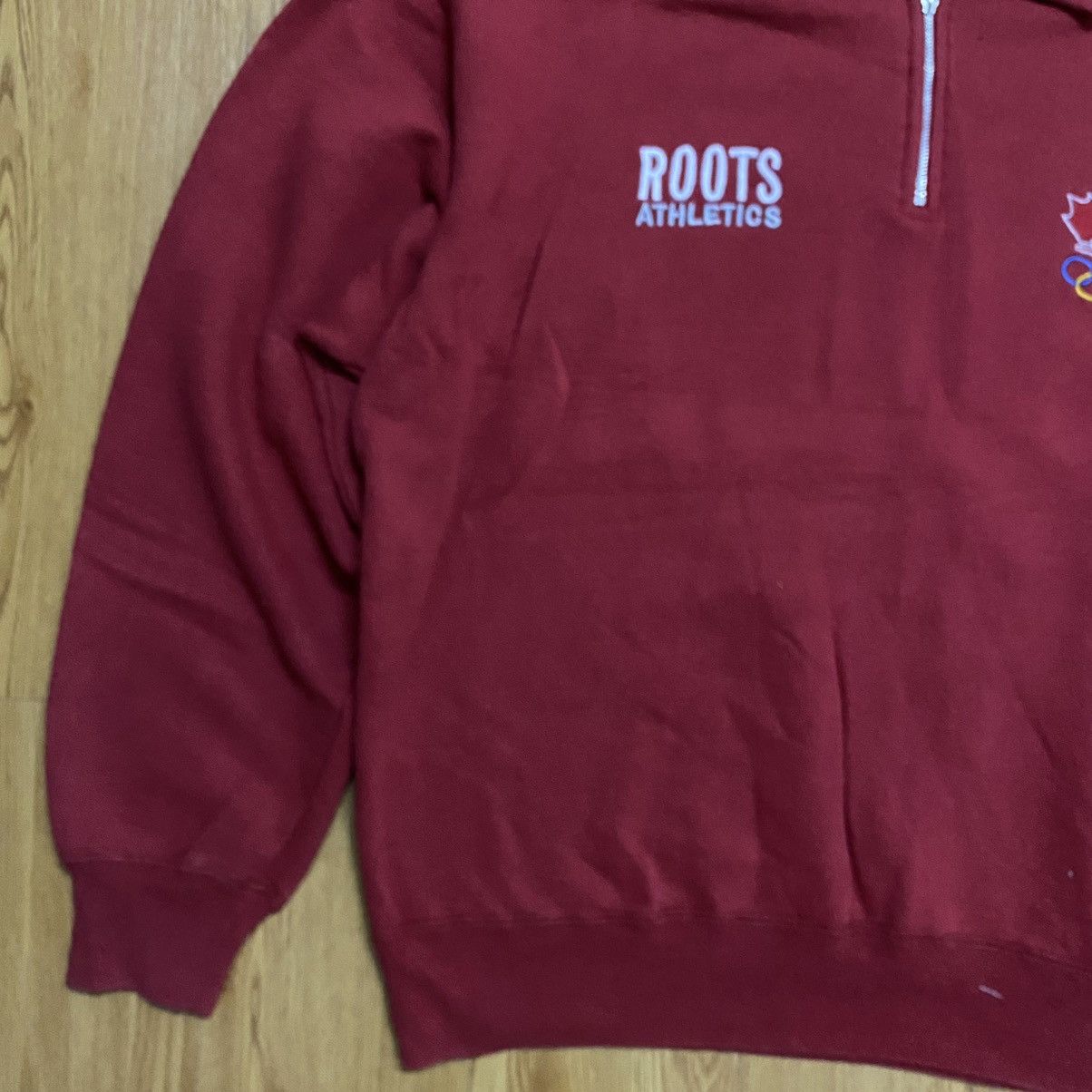 Roots × Vintage Vintage Roots Athletics Olympics Half Zipper Sweatshirt Size US XXL / EU 58 / 5 - 3 Thumbnail