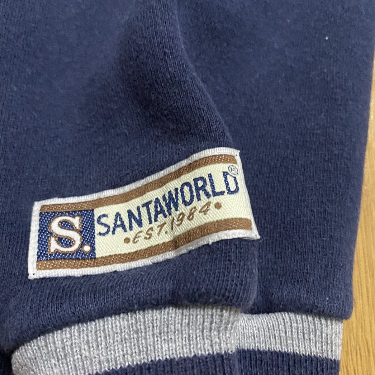 Japanese Brand × Vintage Vintage Santa World SWD Big Logo Sweatshirt Size US XXL / EU 58 / 5 - 7 Thumbnail