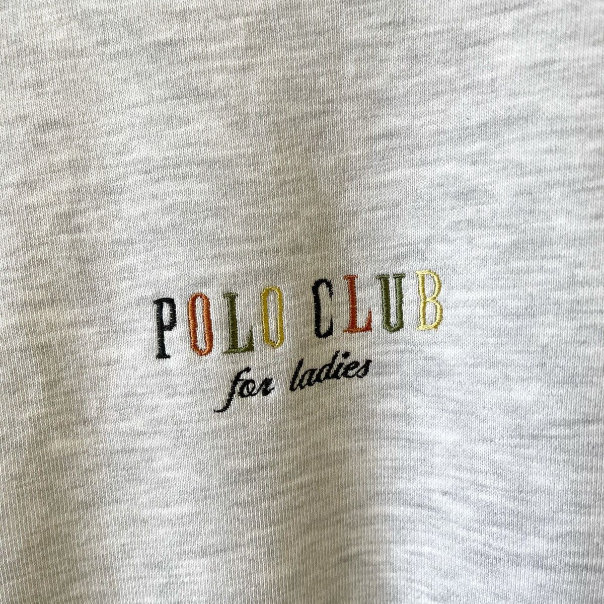 Japanese Brand Polo Club Spellout Multicolour Crewneck Sweatshirt Size M Size US M / EU 48-50 / 2 - 2 Thumbnail