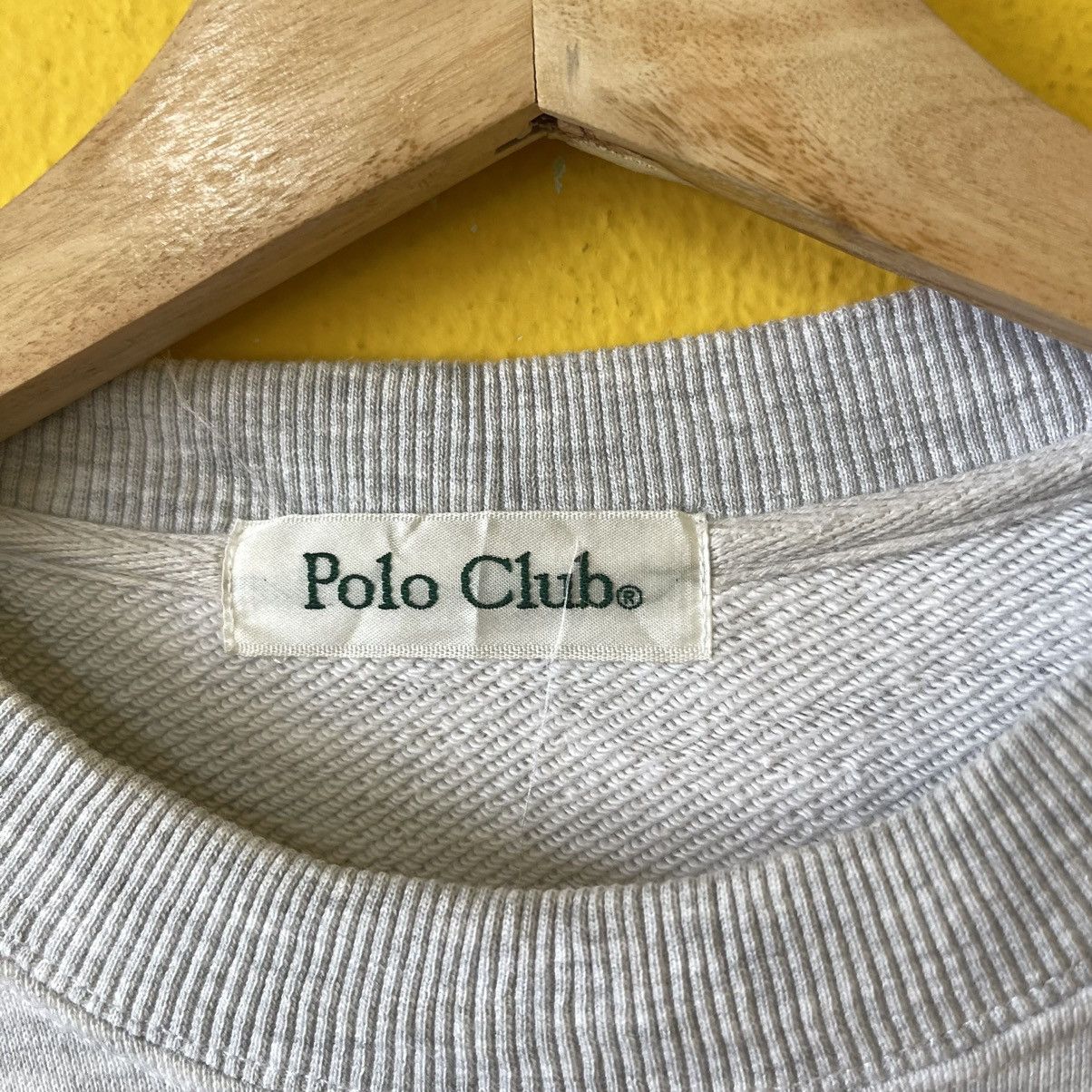 Japanese Brand Polo Club Spellout Multicolour Crewneck Sweatshirt Size M Size US M / EU 48-50 / 2 - 9 Thumbnail