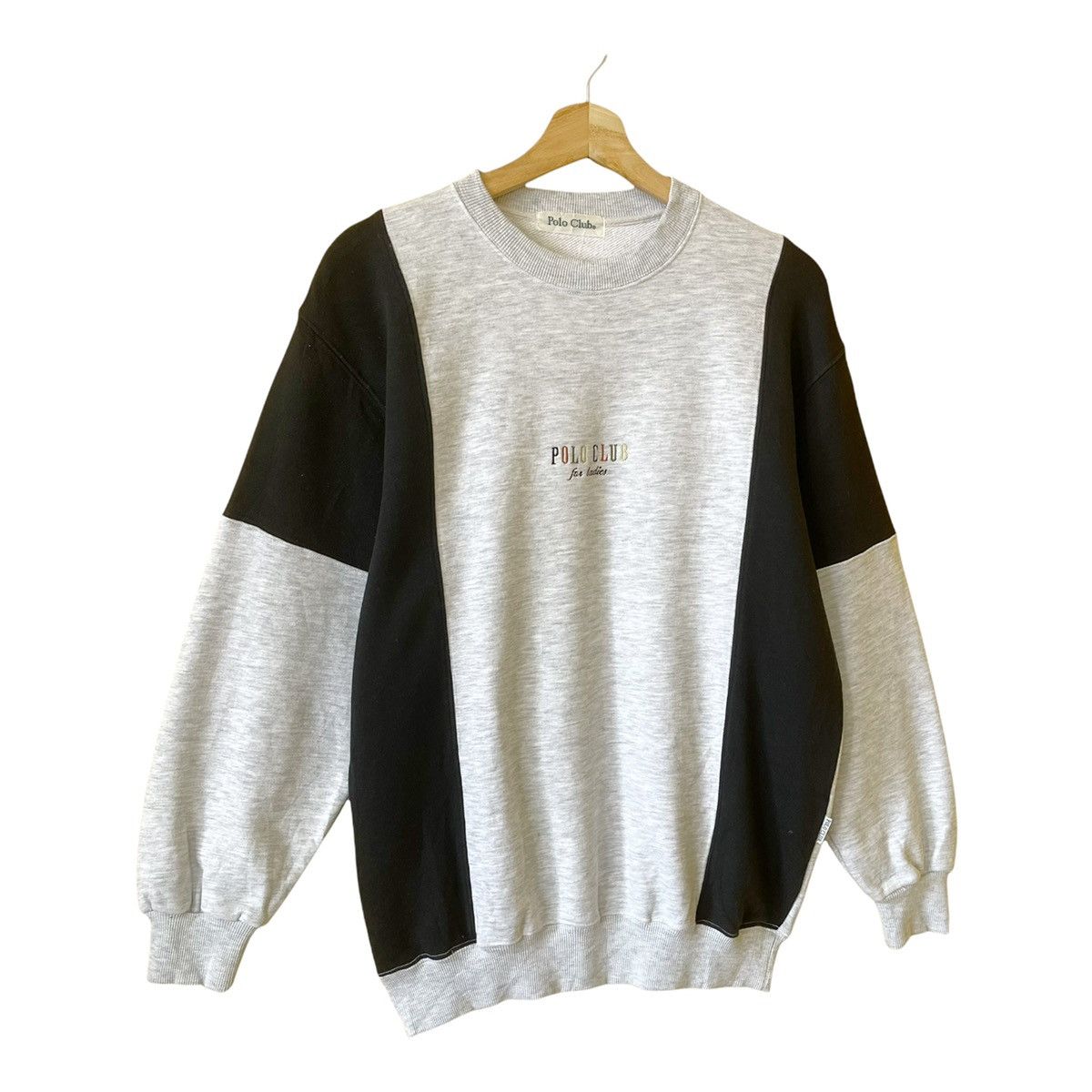 Japanese Brand Polo Club Spellout Multicolour Crewneck Sweatshirt Size M Size US M / EU 48-50 / 2 - 4 Thumbnail