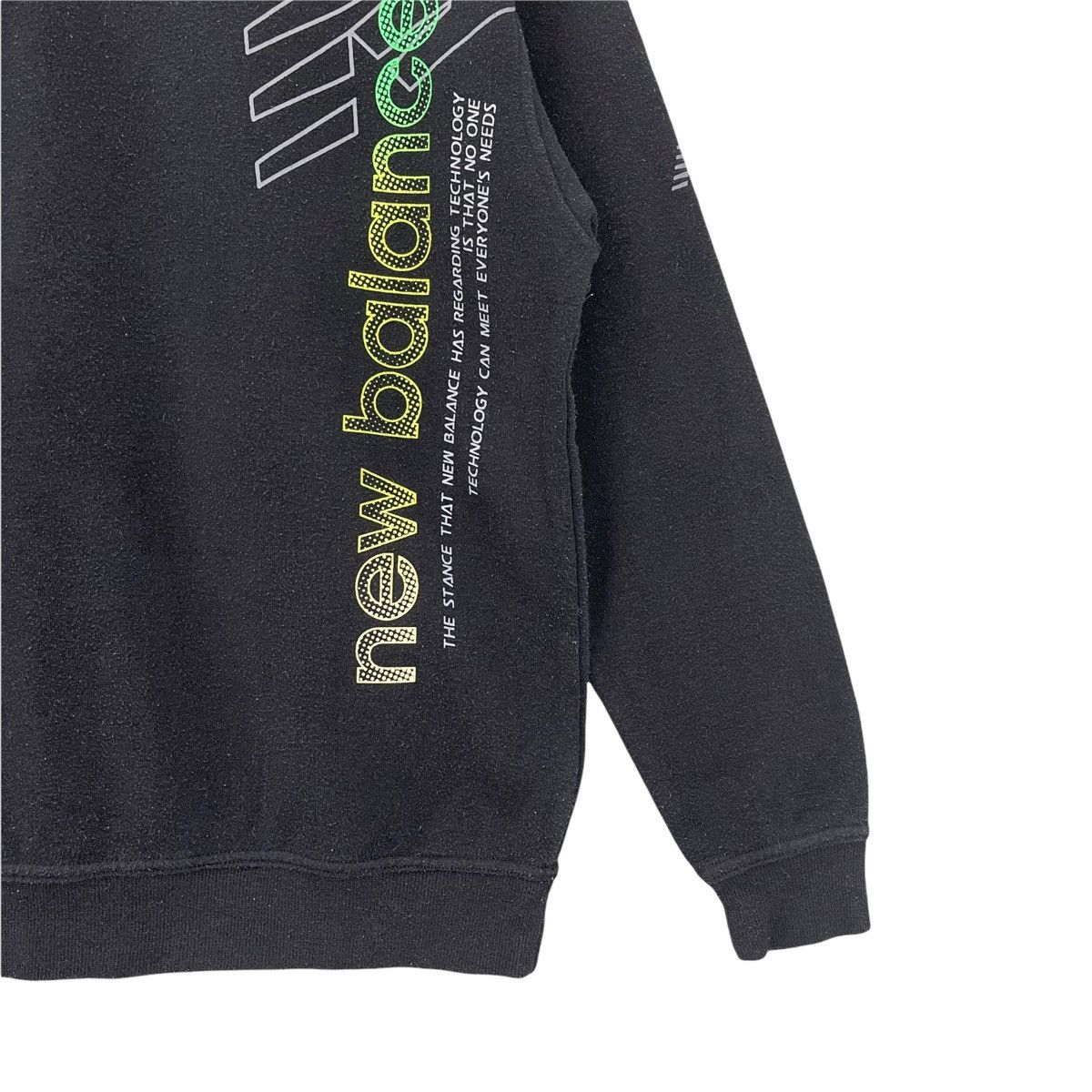New Balance × Vintage Vintage New Balance Spellout Logo Pullover Sweatshirt Size M Size US M / EU 48-50 / 2 - 3 Thumbnail