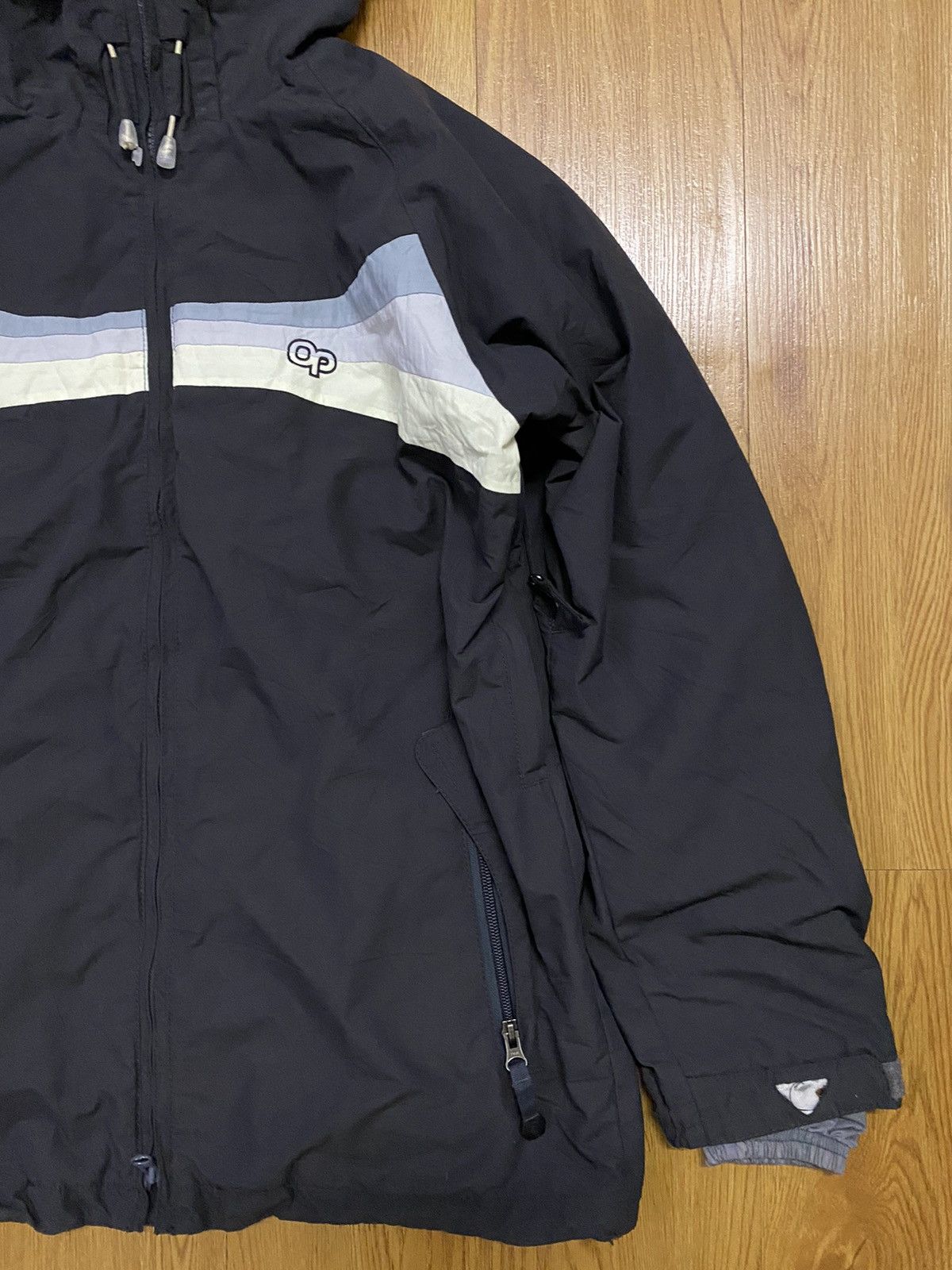 Ocean Pacific × Vintage Ocean Pacific Fur Hoodie Jacket Size M / US 6-8 / IT 42-44 - 3 Thumbnail