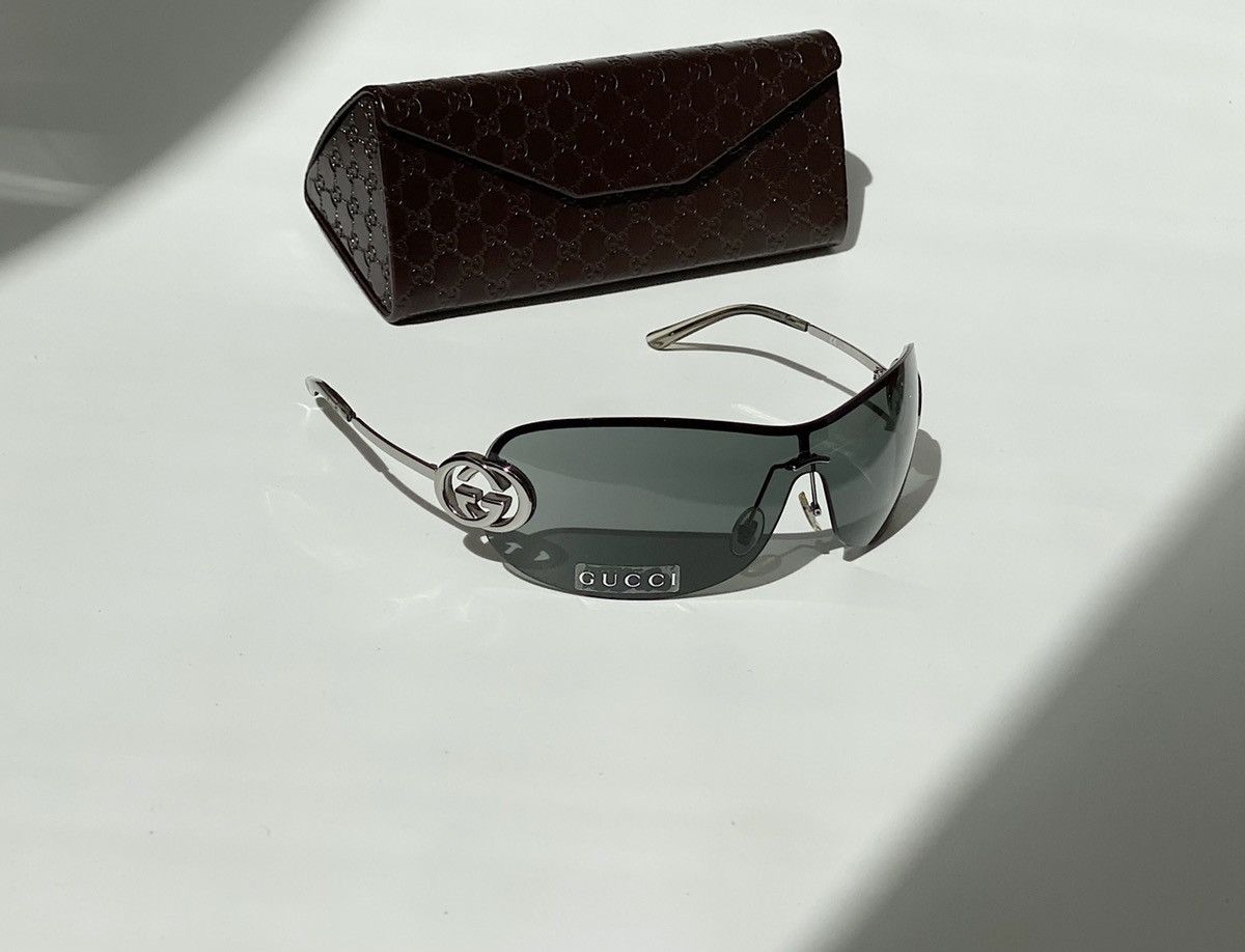 Gucci - Vintage Gucci GG Logo Aviator Sunglasses 2773/S Gucci × Vintage GUCCI GG Mask Sunglasses GG 2773/S | Grailed main image 3
