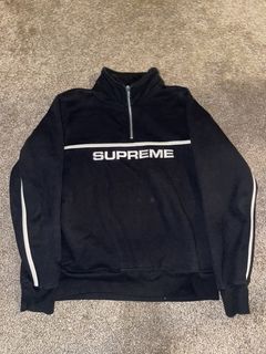 Supreme 2 Tone Half Zip Sweatshirt | Grailed