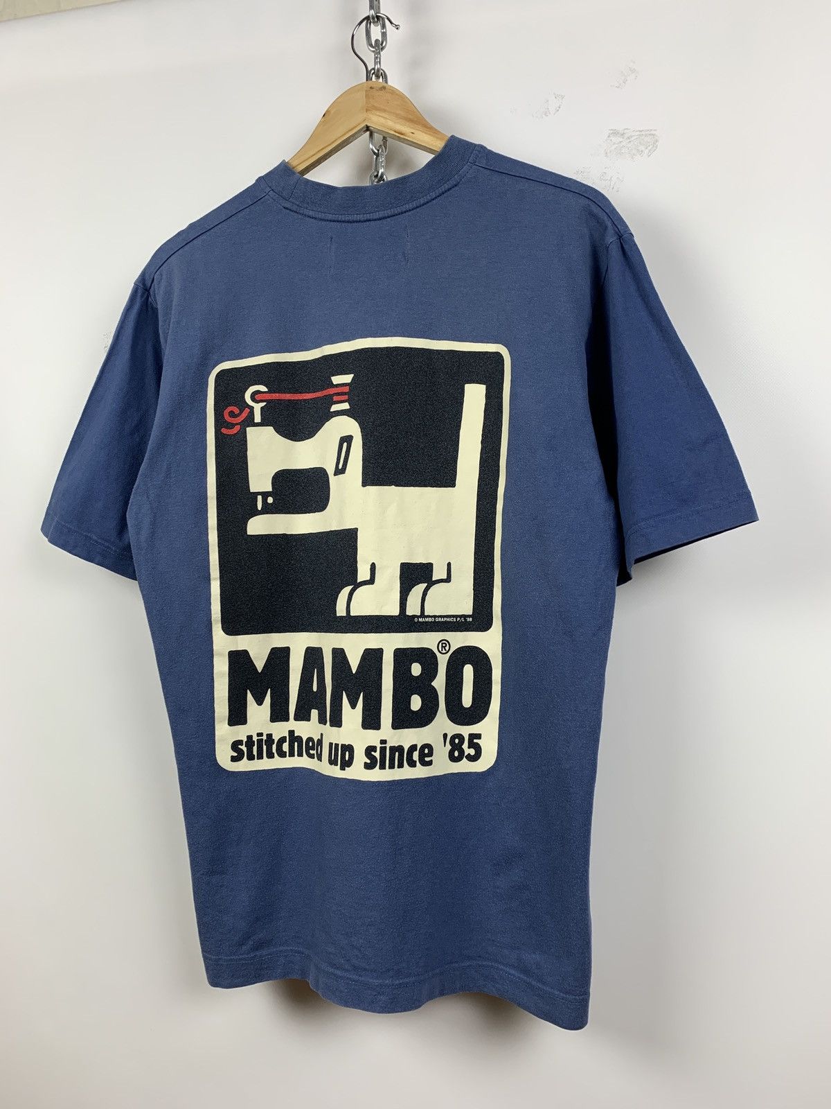 Mambo 1998 Vintage Mambo Stitched Up Since 85 T-Shirt Size US M / EU 48-50 / 2 - 5 Thumbnail
