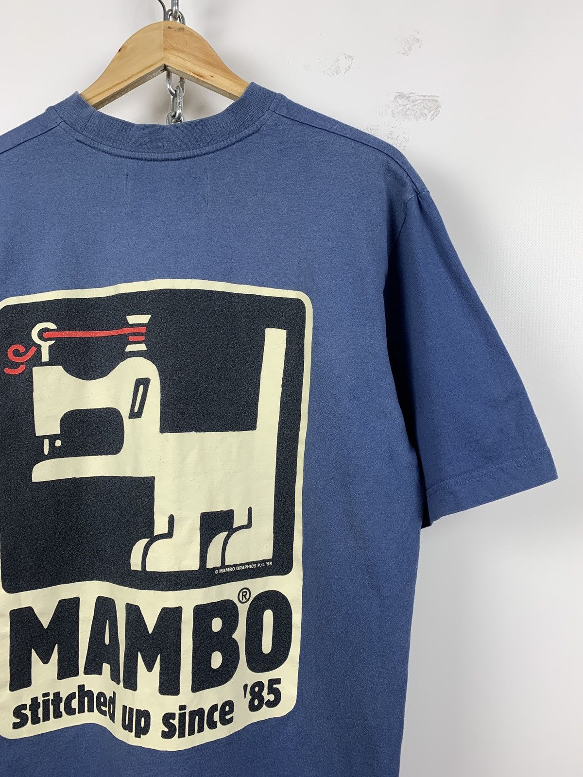 Mambo 1998 Vintage Mambo Stitched Up Since 85 T-Shirt Size US M / EU 48-50 / 2 - 4 Thumbnail