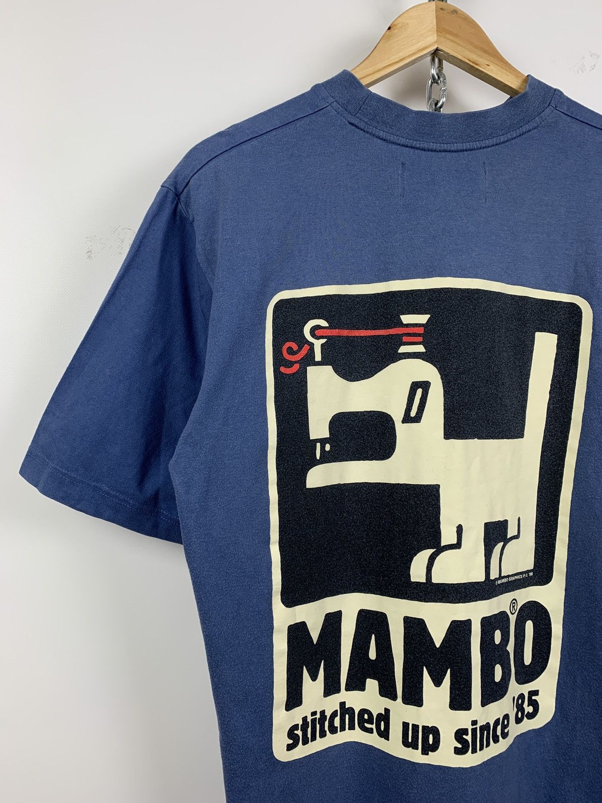 Mambo 1998 Vintage Mambo Stitched Up Since 85 T-Shirt Size US M / EU 48-50 / 2 - 3 Thumbnail