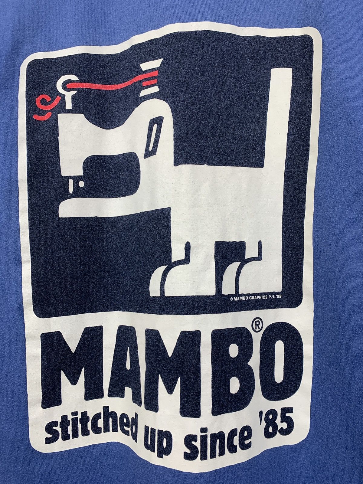 Mambo 1998 Vintage Mambo Stitched Up Since 85 T-Shirt Size US M / EU 48-50 / 2 - 12 Thumbnail