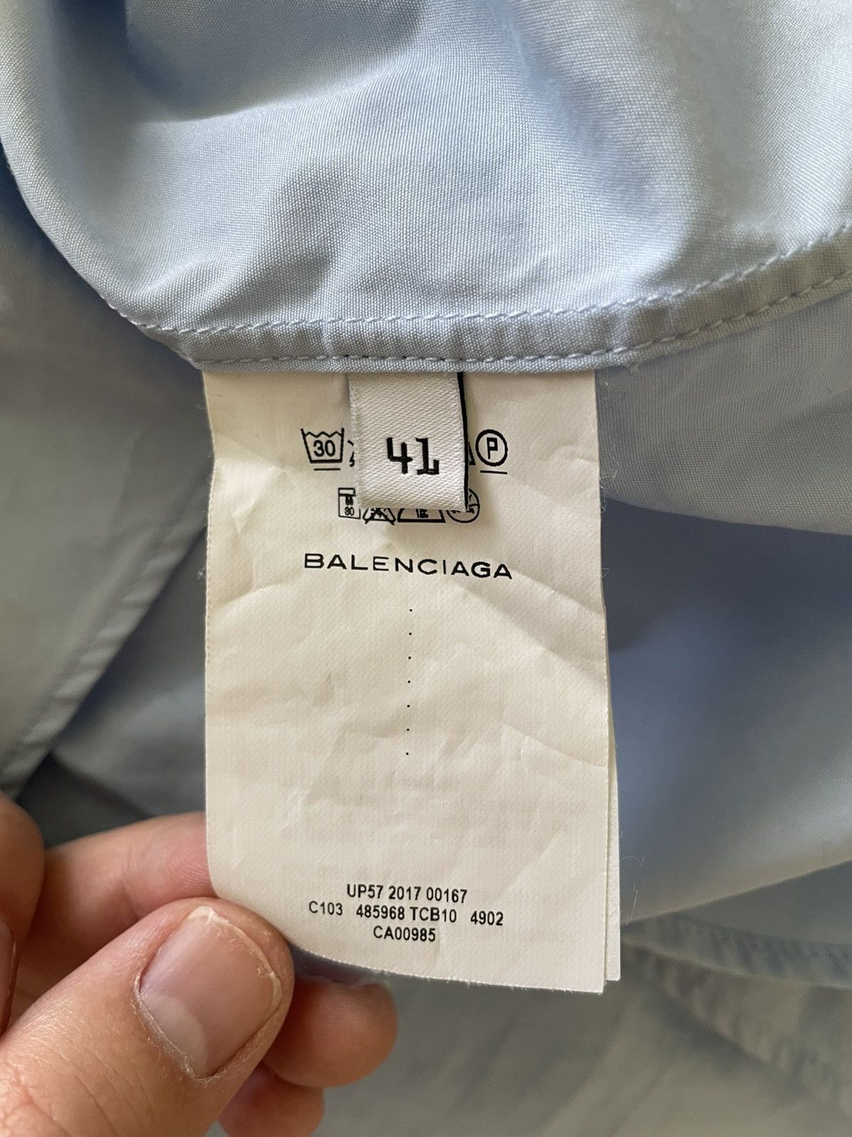 Balenciaga Balenciaga homme shirt Size US L / EU 52-54 / 3 - 4 Thumbnail
