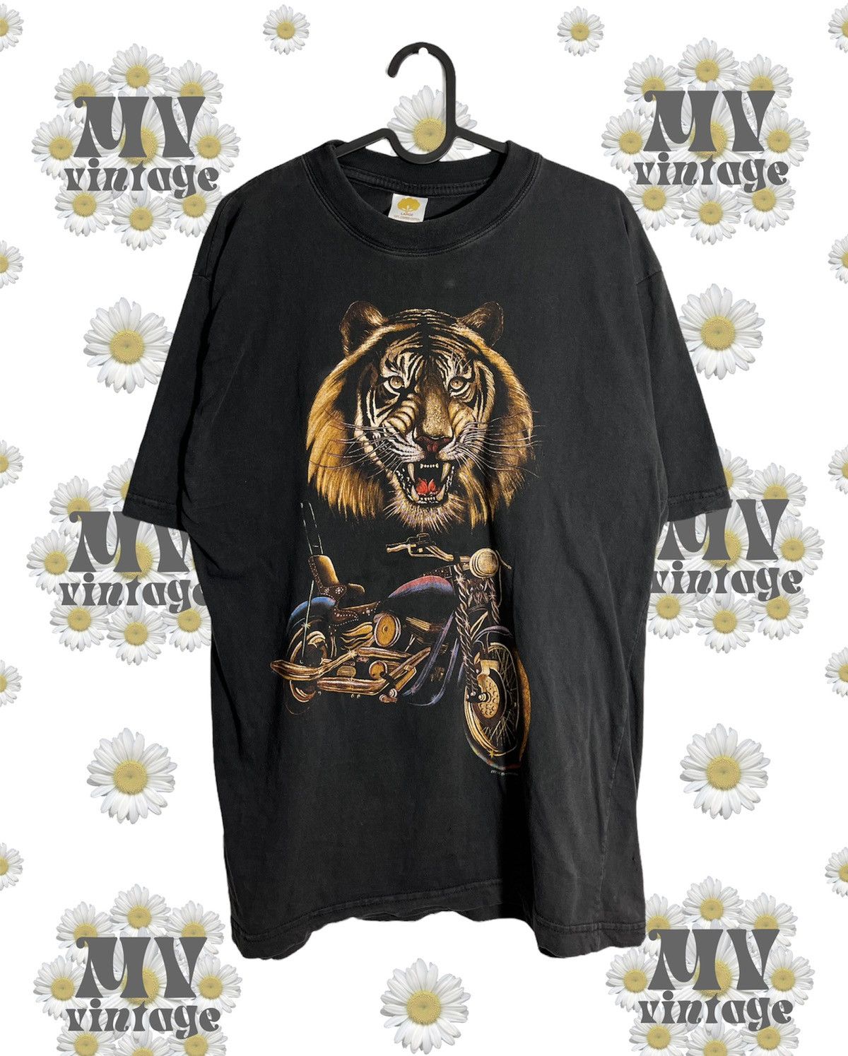 Vintage Tiger 00s Vintage Art Motorcycle Harley Davidson Movie | Grailed