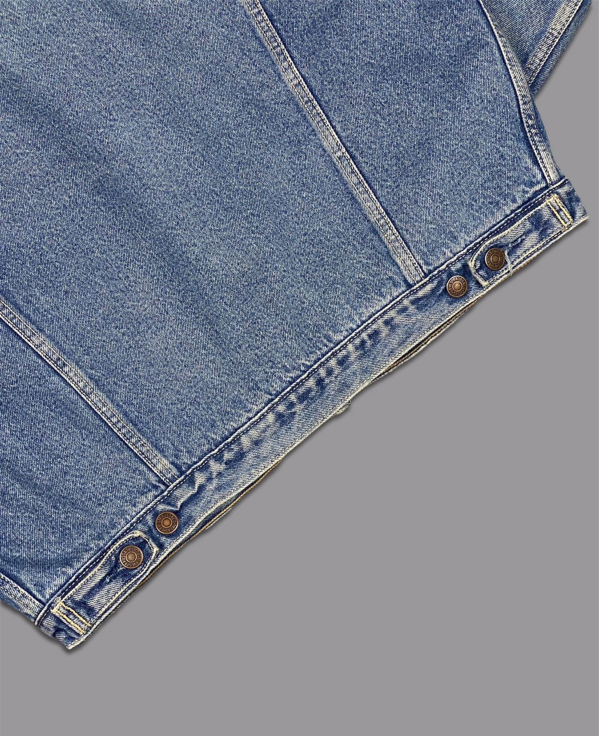 Levi's × Levi's Vintage Clothing × Vintage LEVIS VINTAGE 90S PLAID LINED TRUCKER DENIM JACKET Size US XL / EU 56 / 4 - 7 Thumbnail