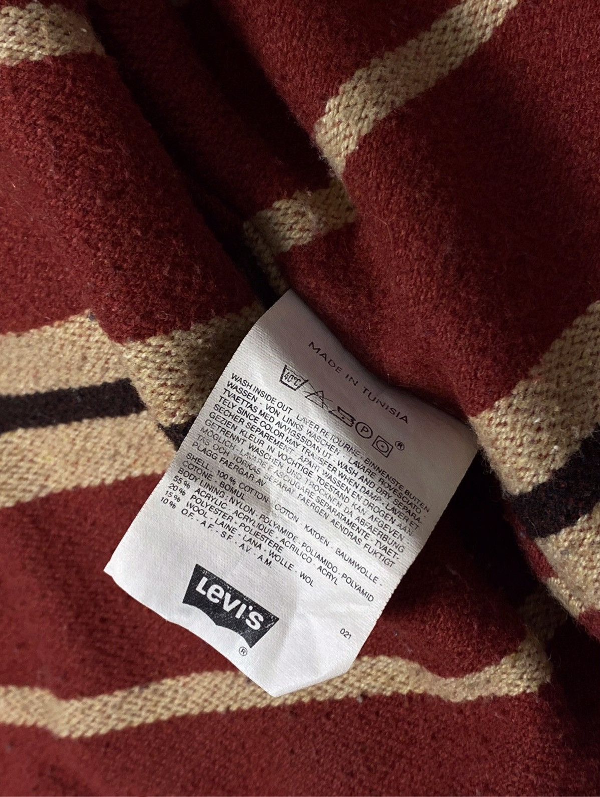 Levi's × Levi's Vintage Clothing × Vintage LEVIS VINTAGE 90S PLAID LINED TRUCKER DENIM JACKET Size US XL / EU 56 / 4 - 11 Thumbnail