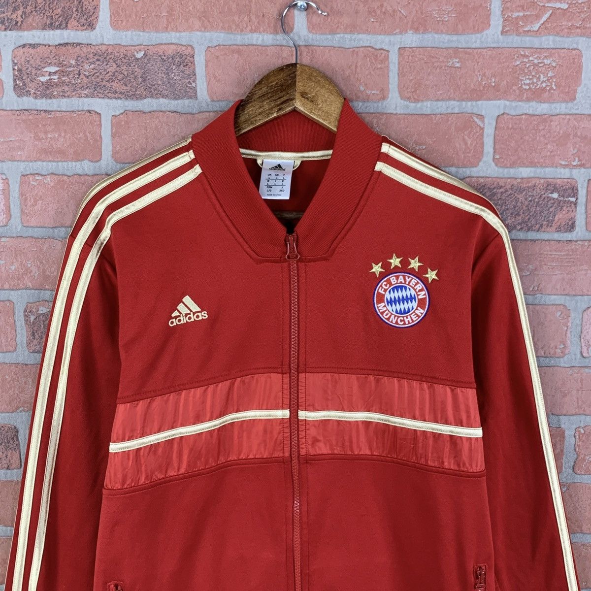 Adidas ADIDAS FC Bayern Munich 2012-13 Anthem Track Jacket Large L Size US L / EU 52-54 / 3 - 3 Thumbnail