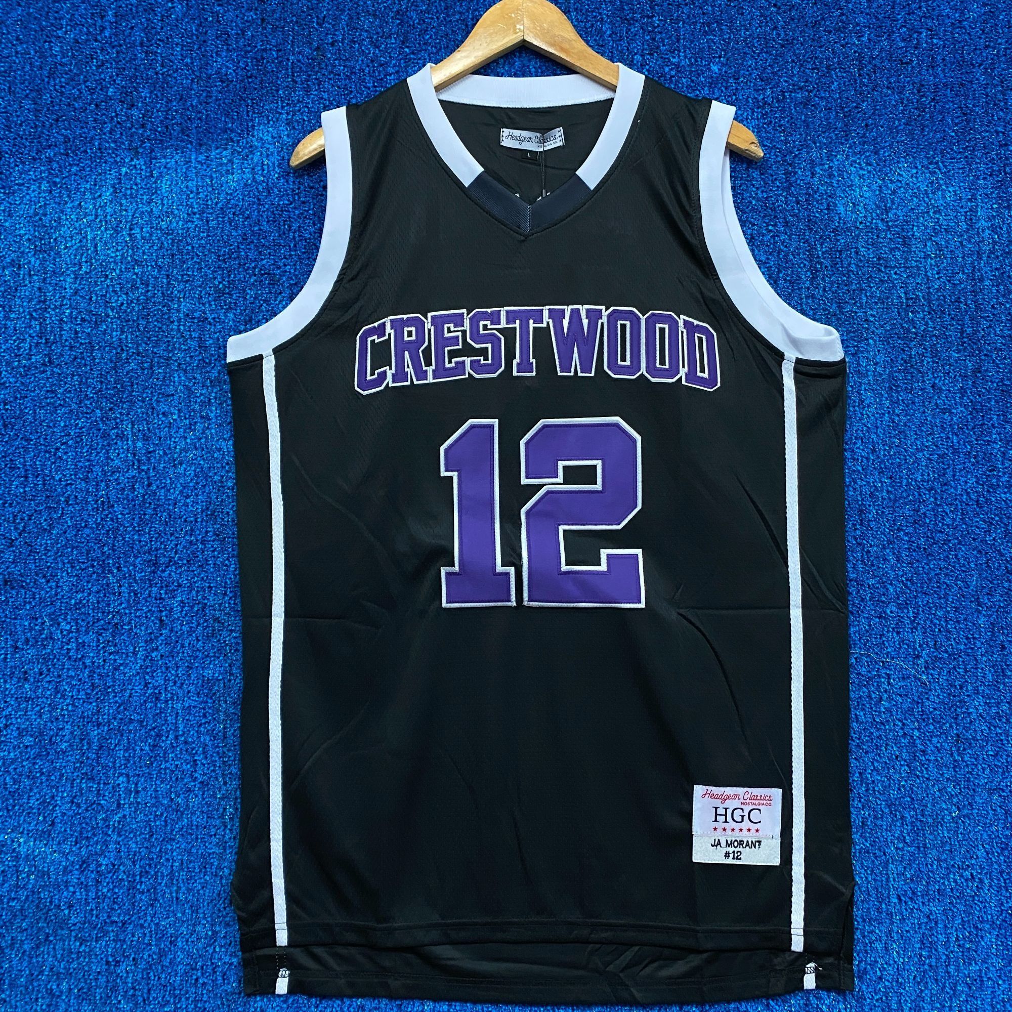JordansSecretStuff Ja Morant Crestwood High School Basketball Jersey Custom Throwback Retro Jersey 3XL