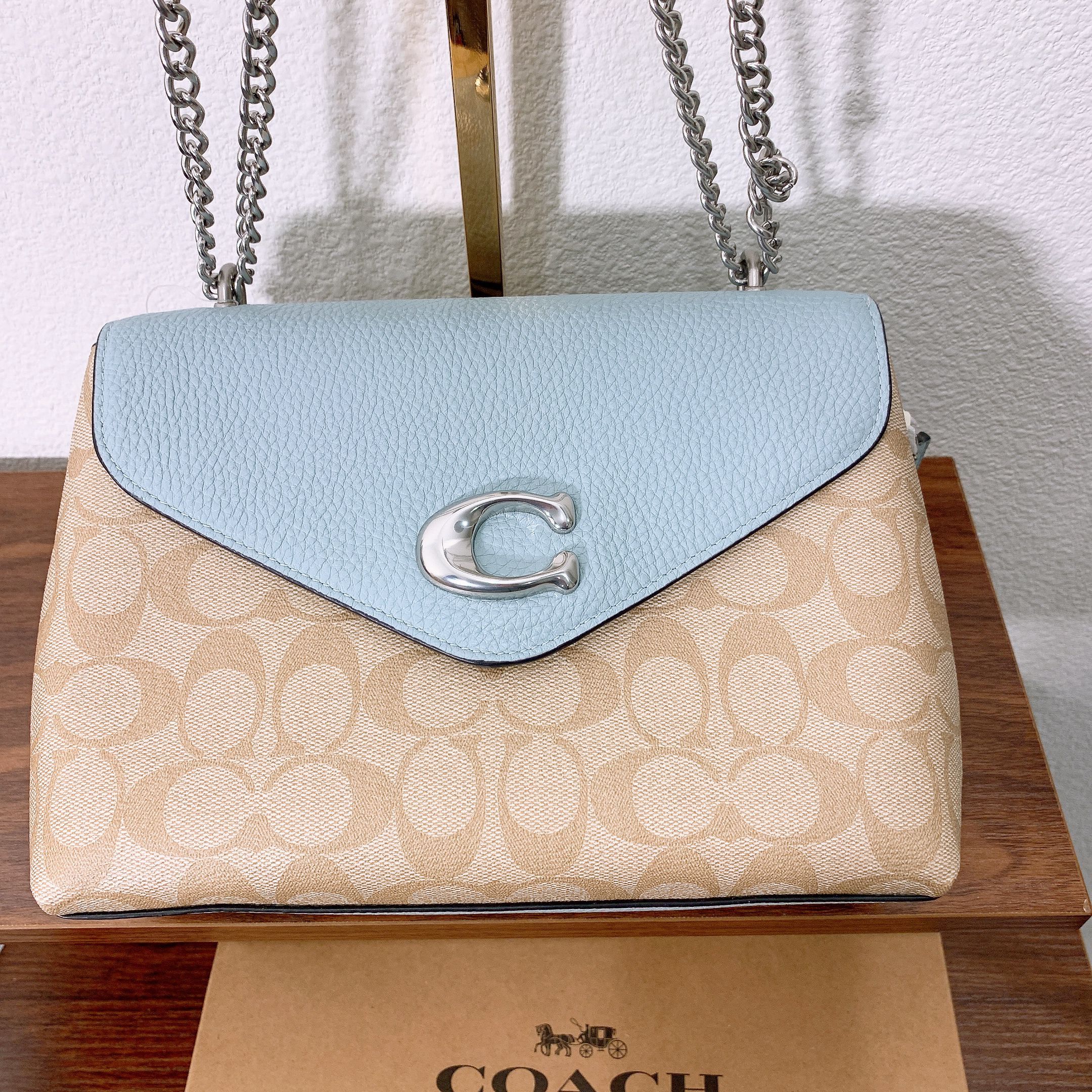 Coach Tammie shops Shoulder Bag In Signature Canvas