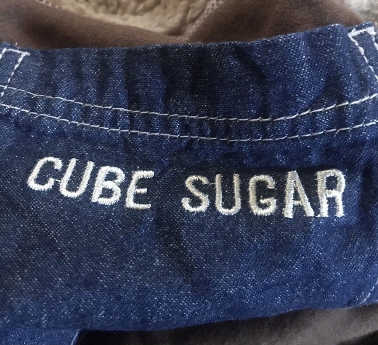 Japanese Brand CUBE SUGAR HOODIE SHERPA DENIM SLEEVES Size US XL / EU 56 / 4 - 8 Thumbnail