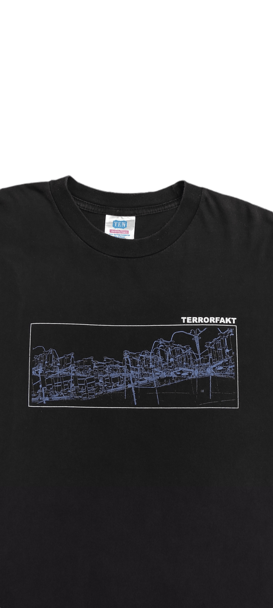 Vintage '02 TERRORFAKT NYC OG MERCH Album Promo Rock tee