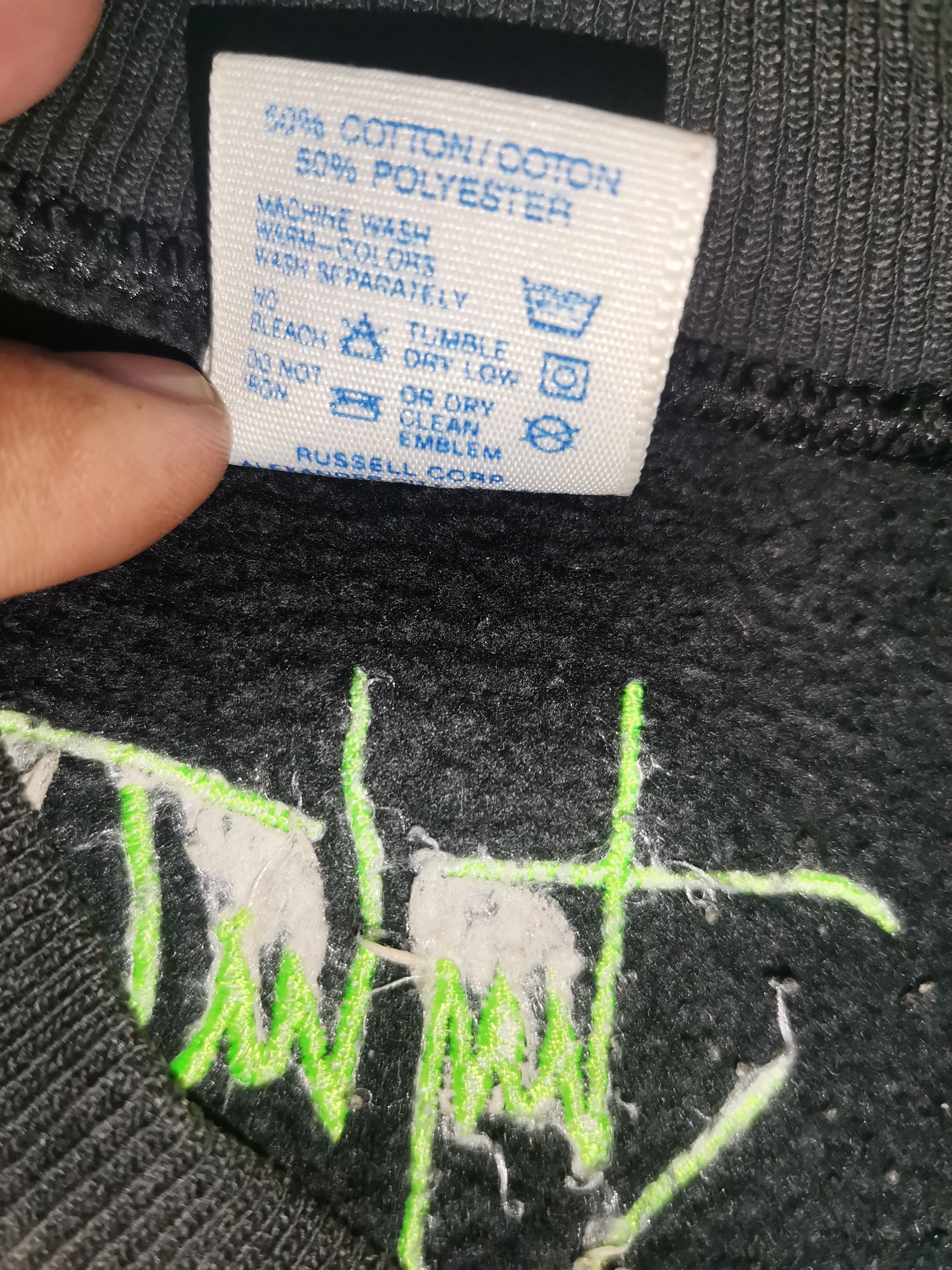 Vintage Vintage "Distressed" Troy Lee Designs Spellout Crewneck Size US L / EU 52-54 / 3 - 8 Thumbnail