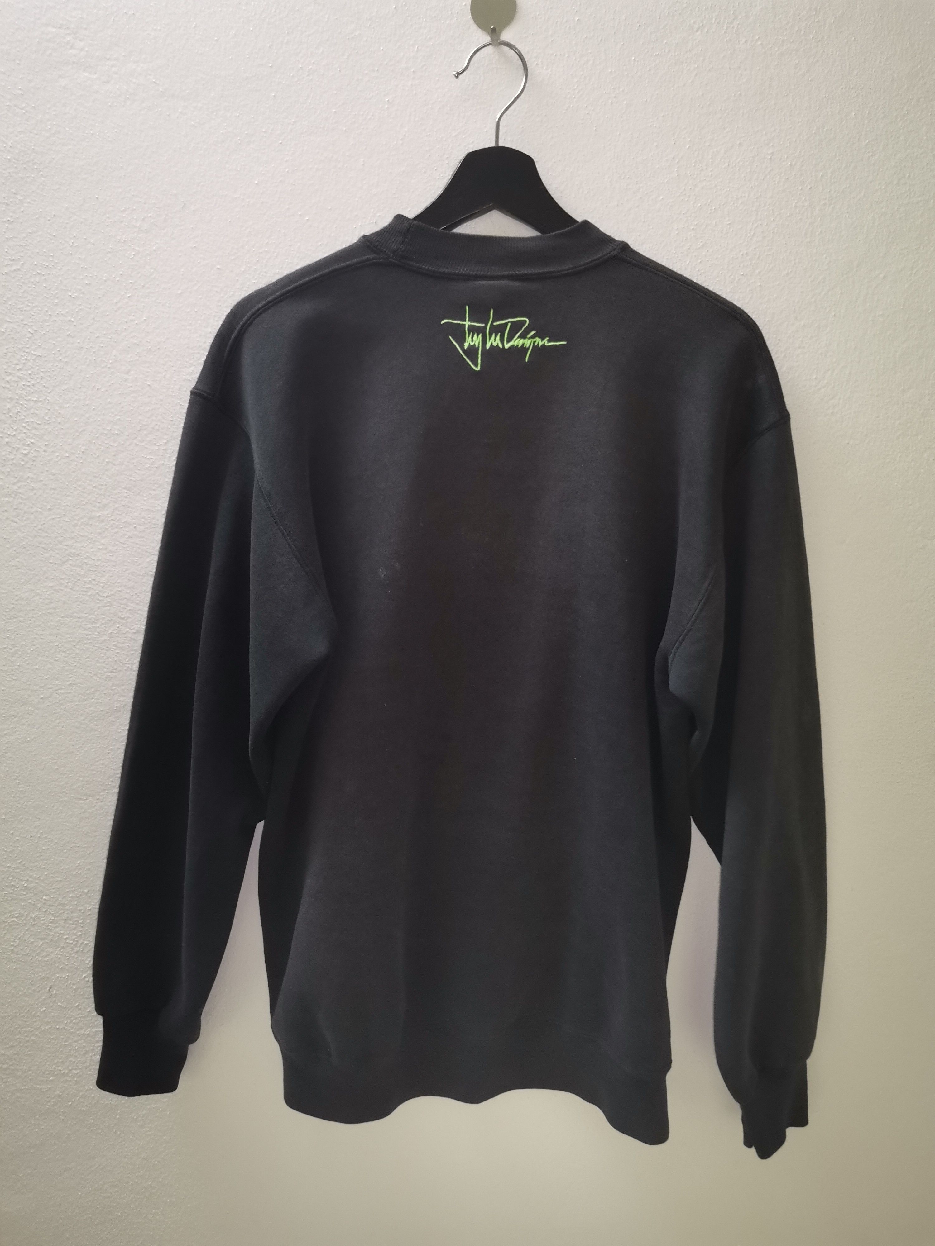 Vintage Vintage "Distressed" Troy Lee Designs Spellout Crewneck Size US L / EU 52-54 / 3 - 2 Thumbnail