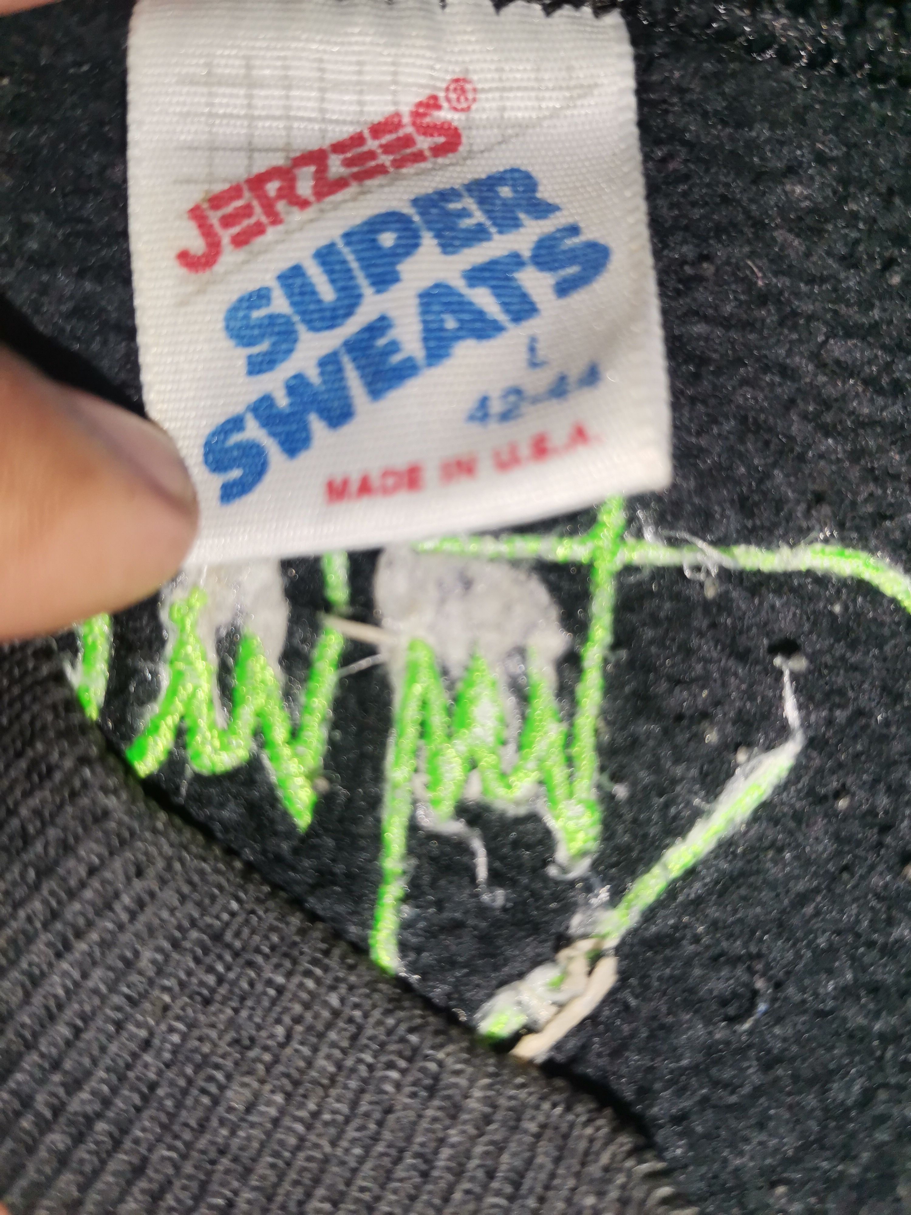Vintage Vintage "Distressed" Troy Lee Designs Spellout Crewneck Size US L / EU 52-54 / 3 - 7 Thumbnail