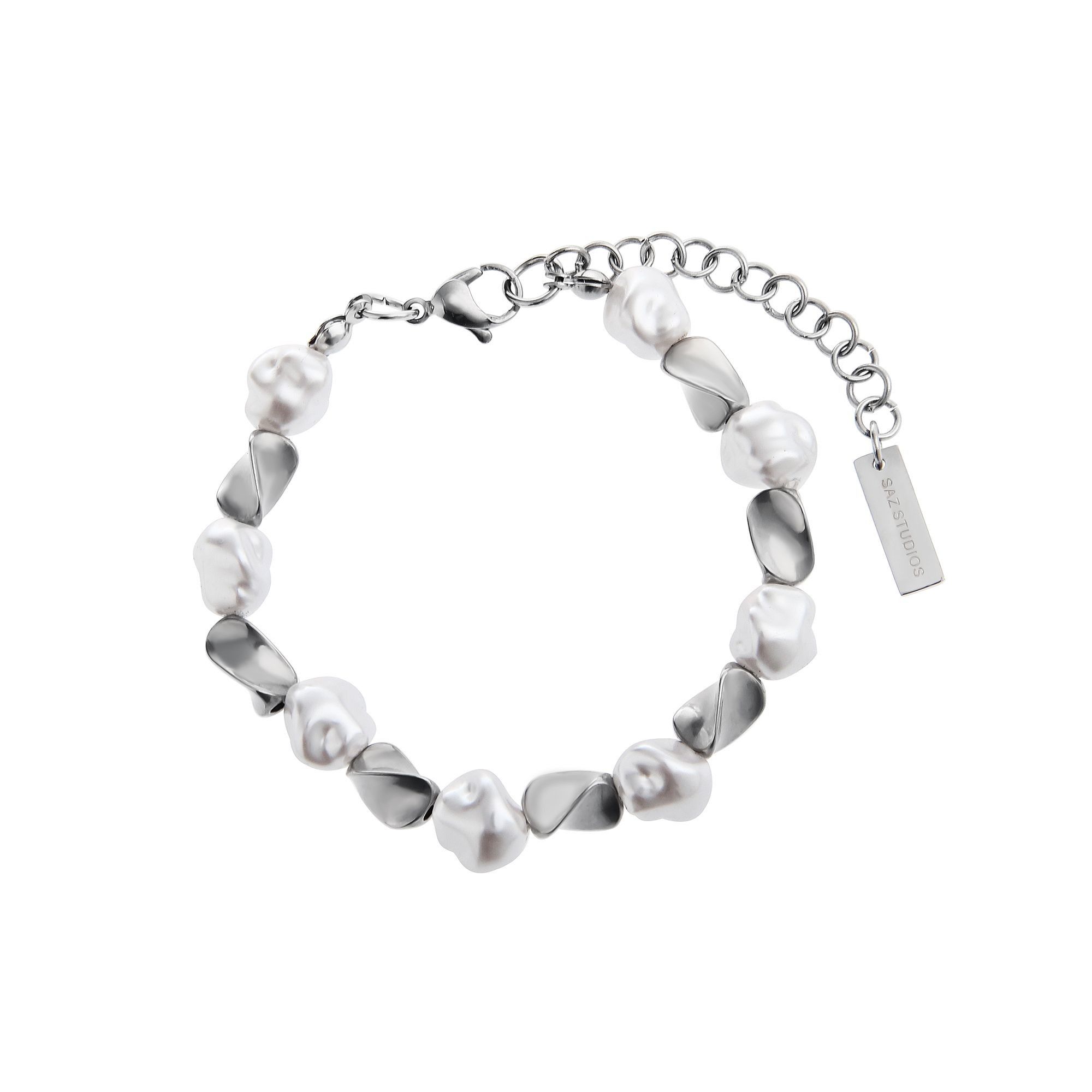 Jewelry × Vintage Fashion Irregular Pearl Bracelet Size ONE SIZE - 1 Thumbnail