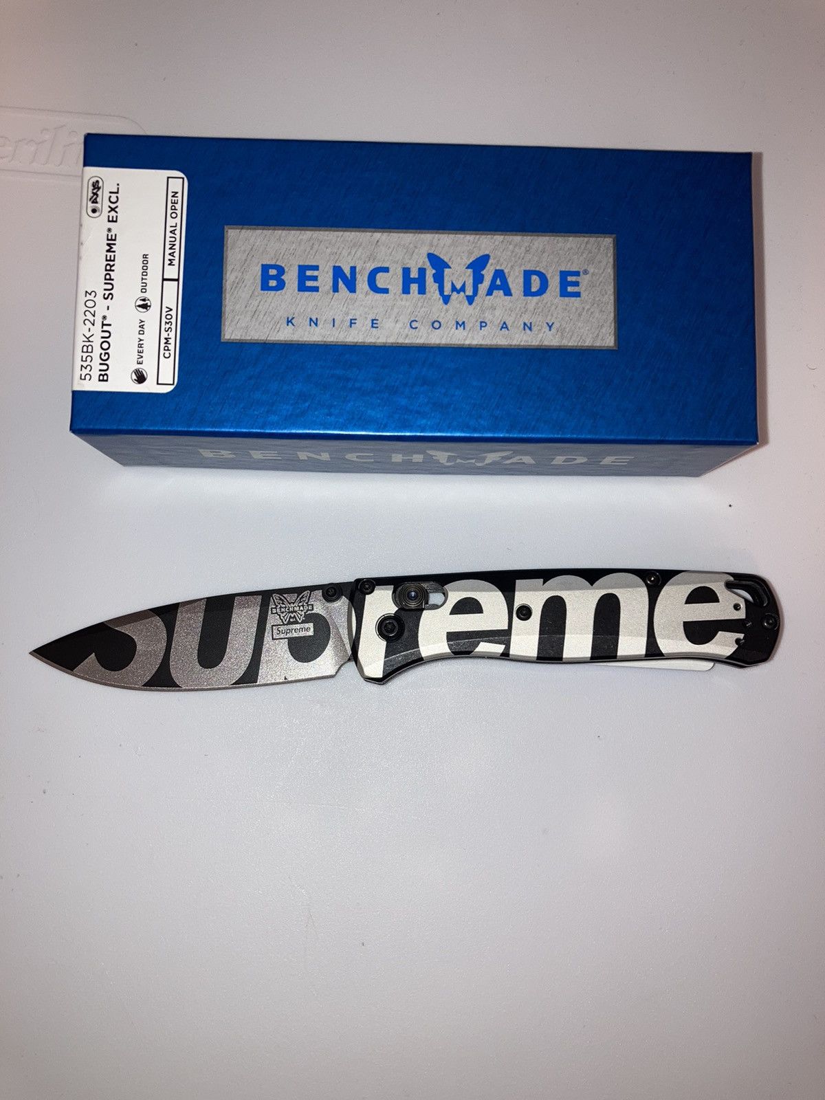 Supreme Benchmade Bugout Knife Grailed