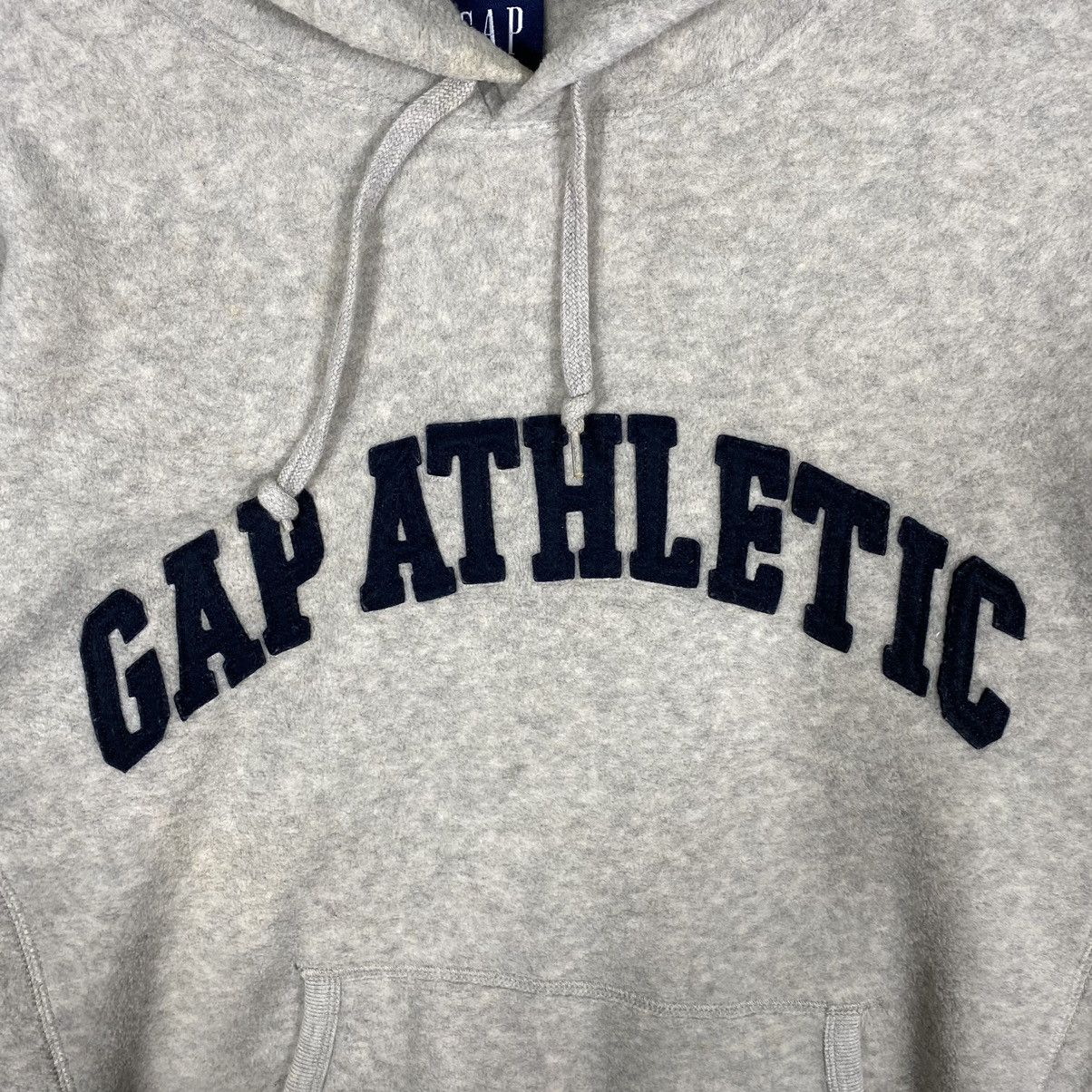Vintage Gap Athletic Fleece Hoodie Sweatshirt M Size Sweatshirts Hoodies