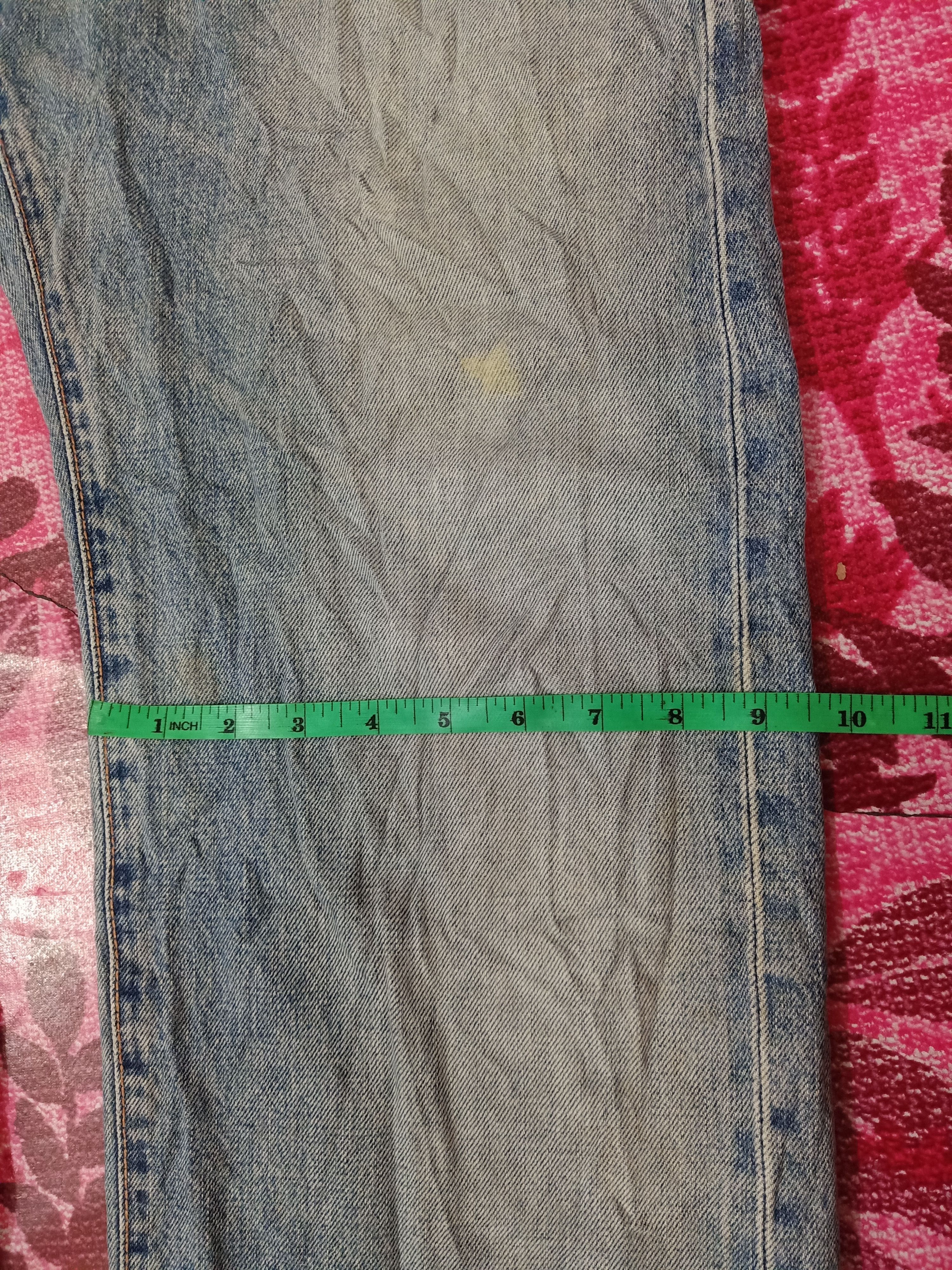 Vintage Vintage Edwin Selvedge Thrashed Denim Jeans Size US 30 / EU 46 - 24 Thumbnail