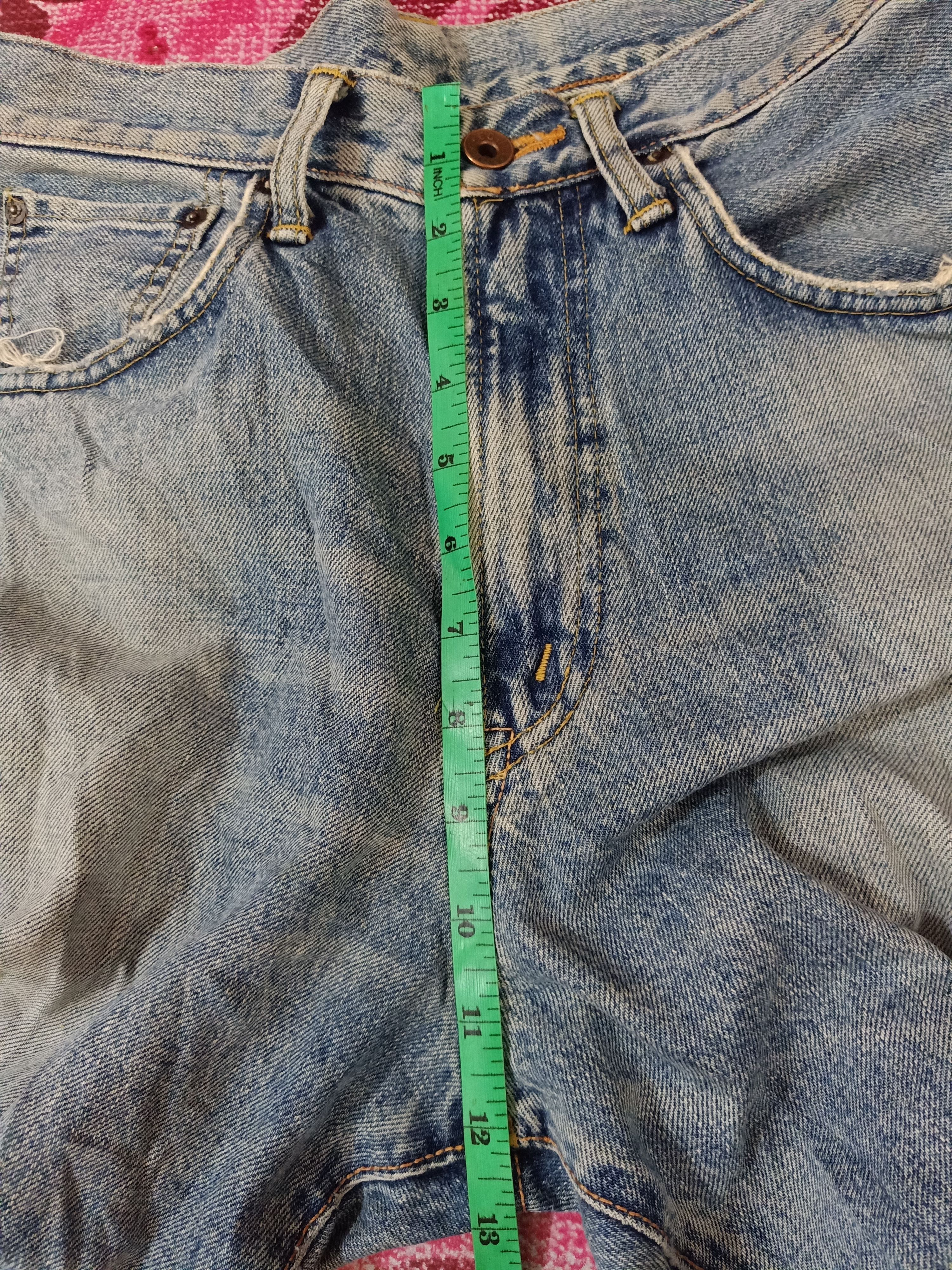 Vintage Vintage Edwin Selvedge Thrashed Denim Jeans Size US 30 / EU 46 - 23 Thumbnail
