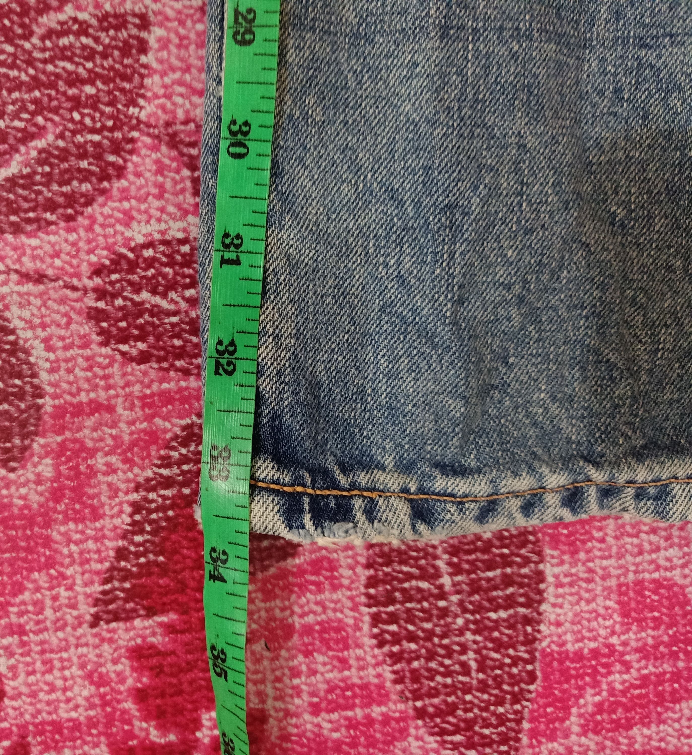 Vintage Vintage Edwin Selvedge Thrashed Denim Jeans Size US 30 / EU 46 - 25 Thumbnail