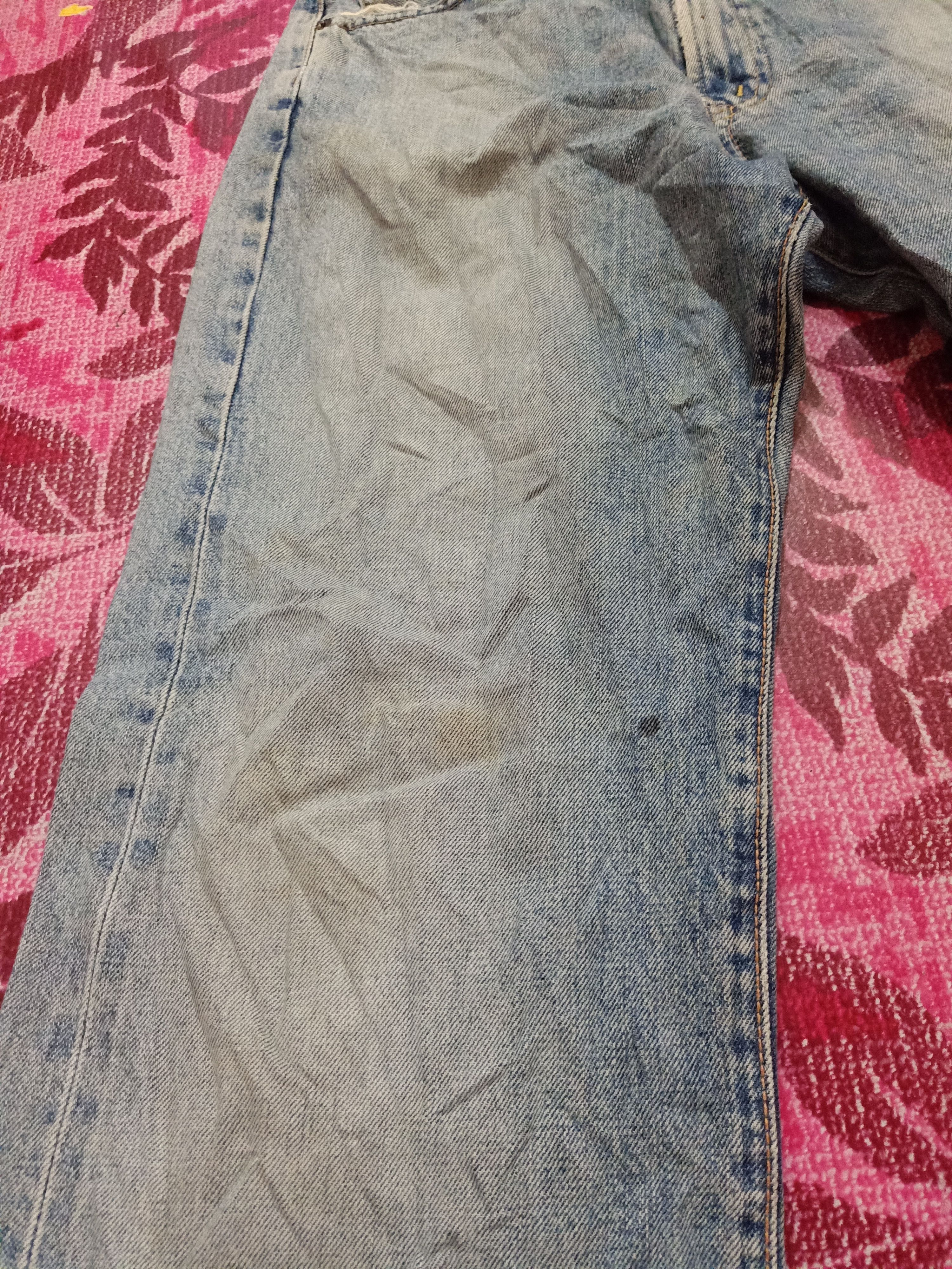 Vintage Vintage Edwin Selvedge Thrashed Denim Jeans Size US 30 / EU 46 - 19 Thumbnail