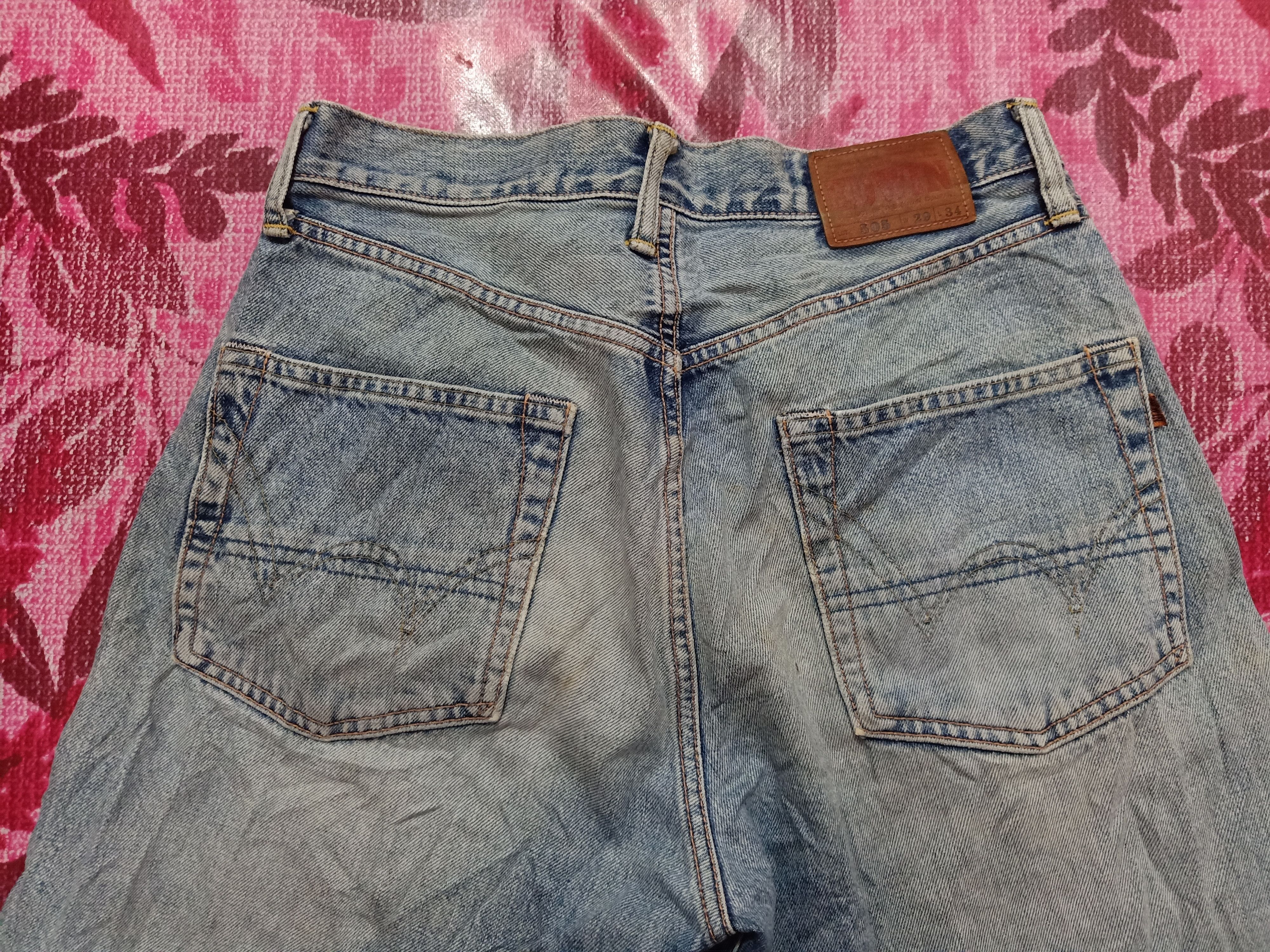 Vintage Vintage Edwin Selvedge Thrashed Denim Jeans Size US 30 / EU 46 - 13 Thumbnail