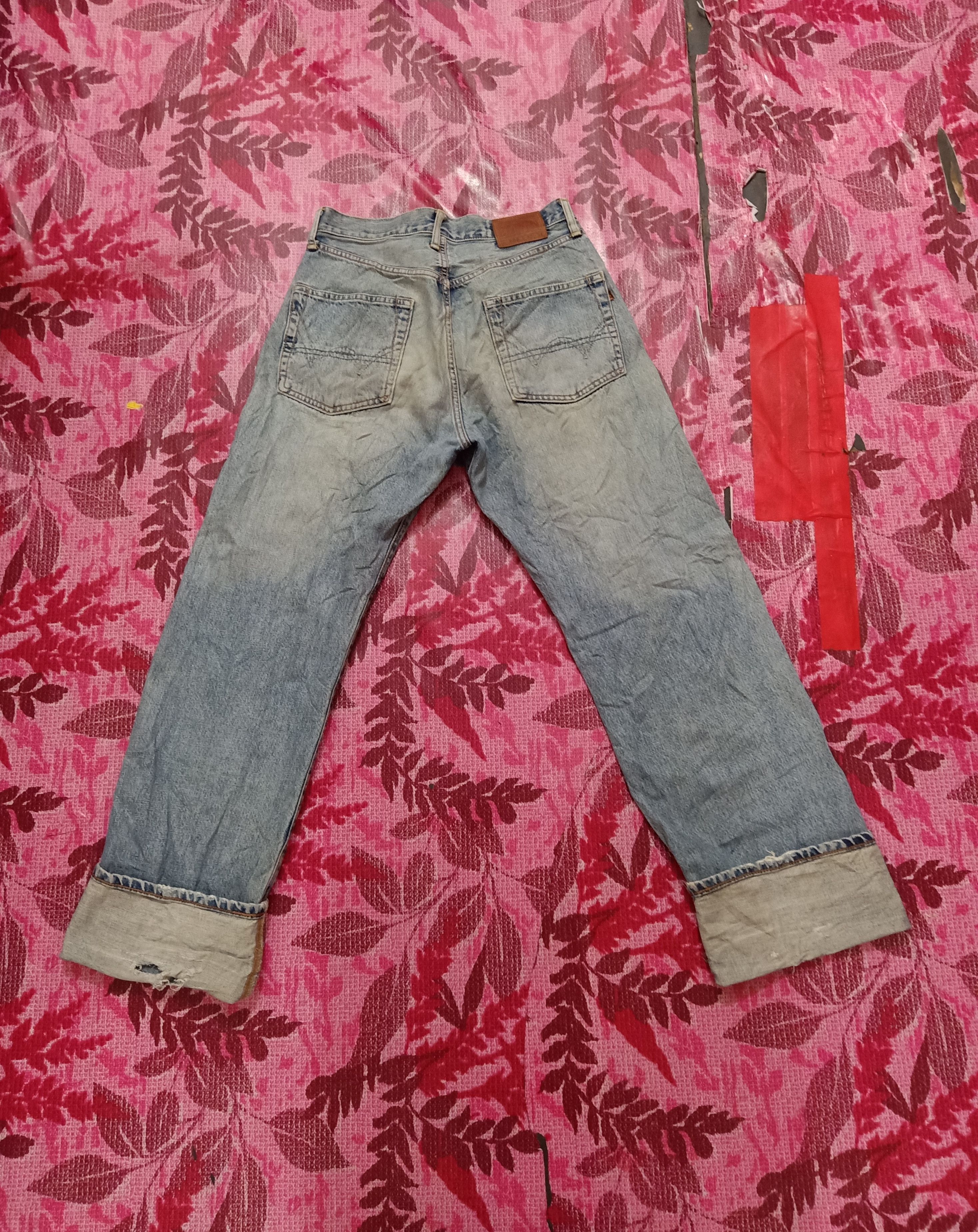 Vintage Vintage Edwin Selvedge Thrashed Denim Jeans Size US 30 / EU 46 - 12 Thumbnail